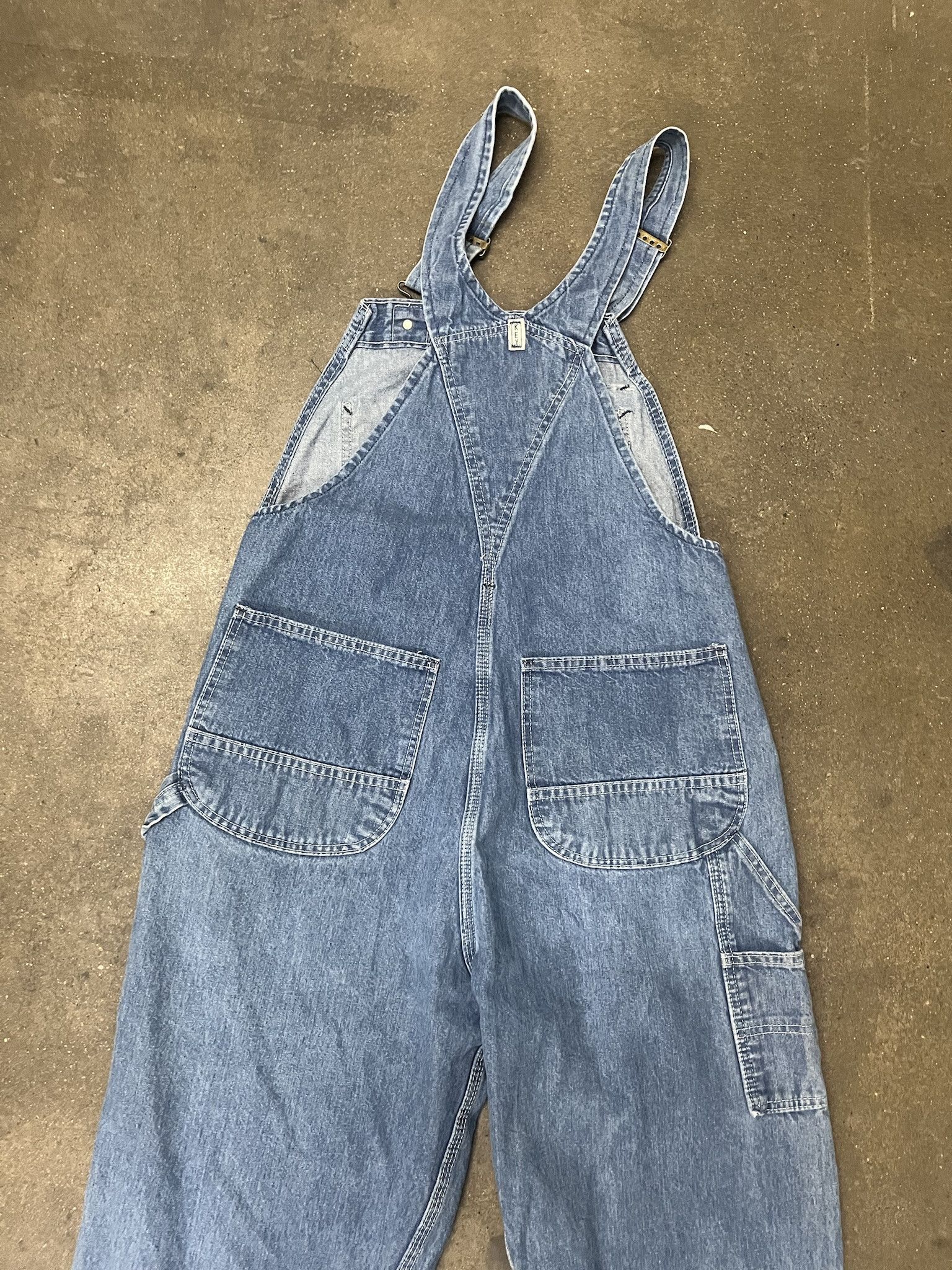 Carhartt × Vintage Vintage 1990s Key Imperial Denim Overalls Size L Size US L / EU 52-54 / 3 - 6 Thumbnail