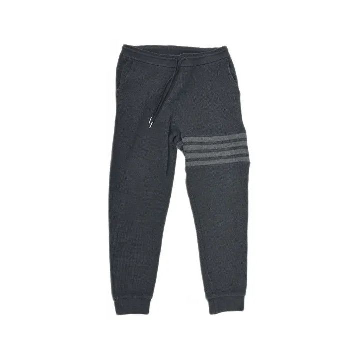 Thom Browne Thom Browne Classic Charcoal Grey Athletic Pants Size US 34 / EU 50 - 2 Thumbnail