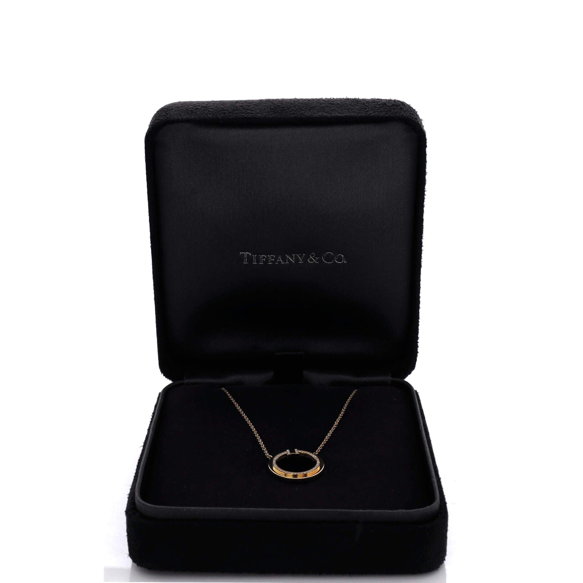 Tiffany & Co. T Circle Pendant Necklace Size ONE SIZE - 4 Thumbnail