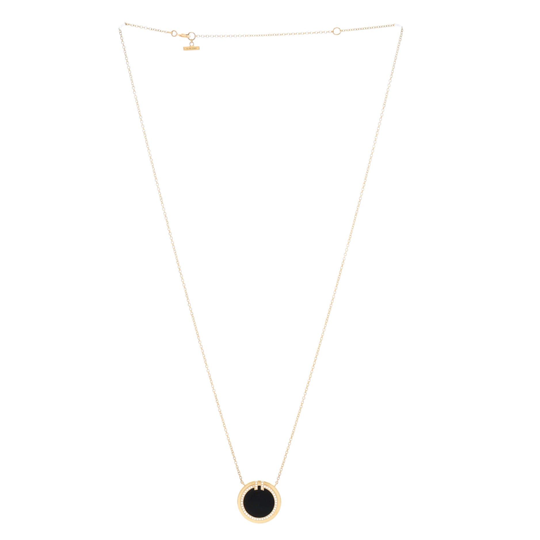 Tiffany & Co. T Circle Pendant Necklace Size ONE SIZE - 2 Thumbnail