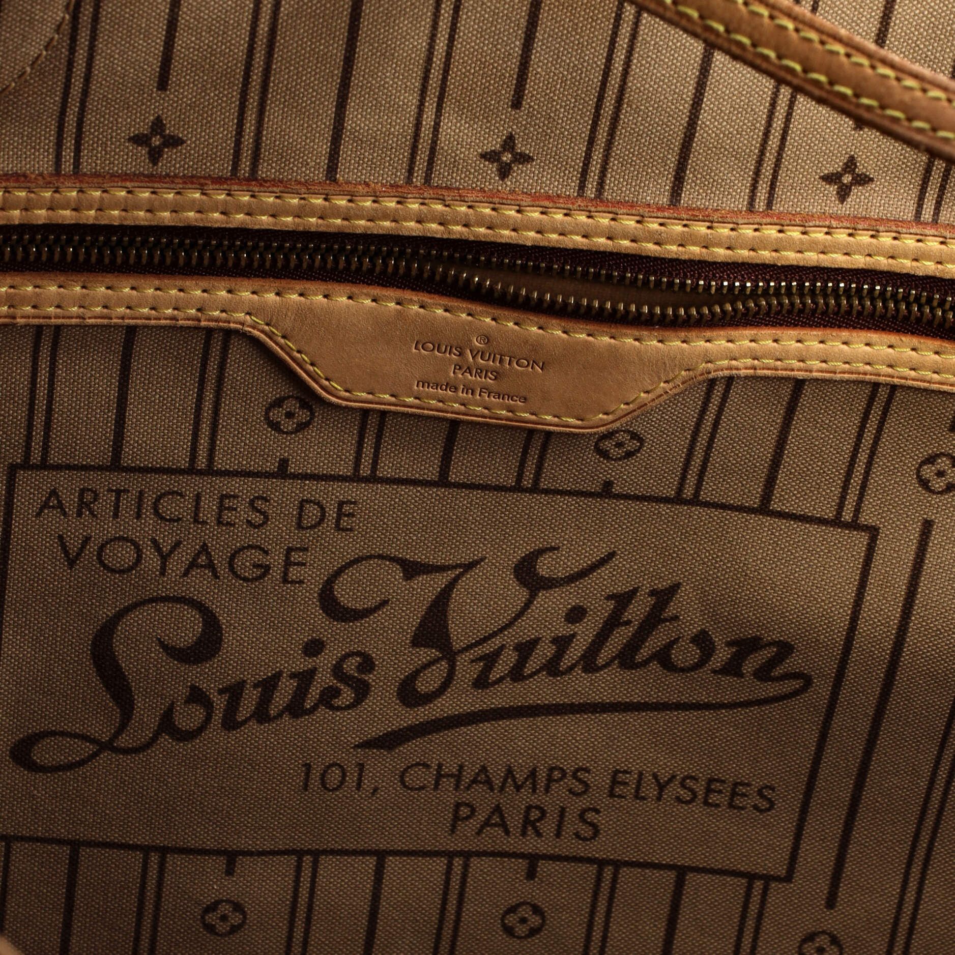 Louis Vuitton Neverfull Tote Size ONE SIZE - 8 Thumbnail