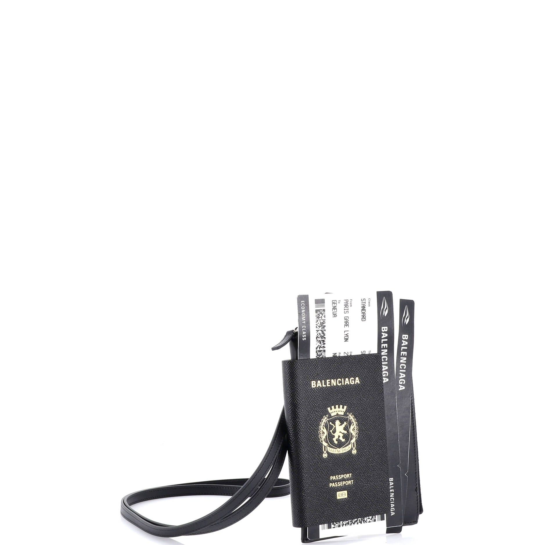 Balenciaga Passport Phone Holder Size ONE SIZE - 2 Thumbnail