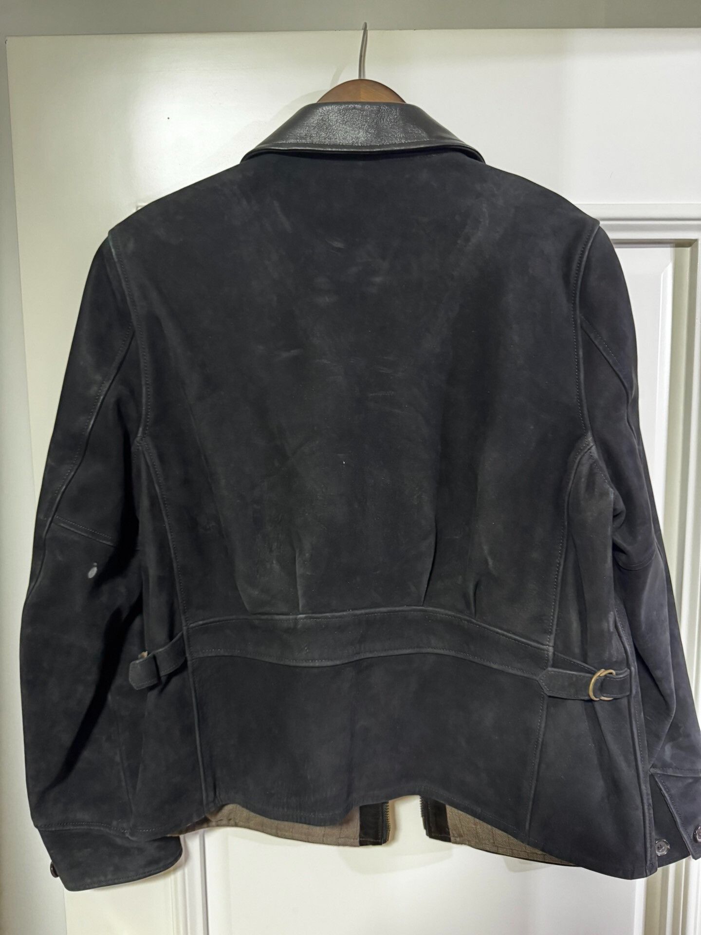 Vintage Vintage Black Leather Jacket by Glad Hand Size US L / EU 52-54 / 3 - 9 Thumbnail