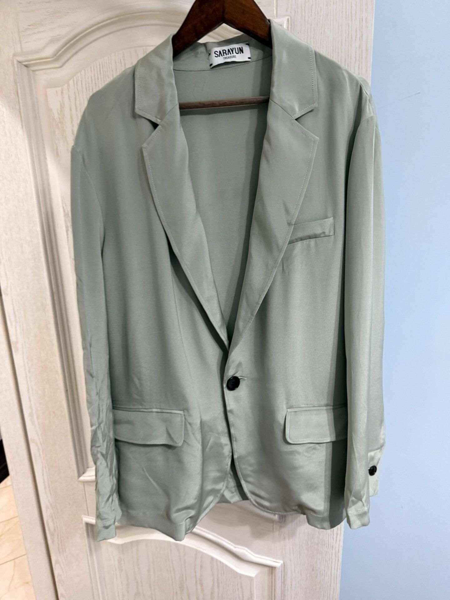 Japanese Brand Beautiful SARAYUN Suit Jacket for Women Size S / US 4 / IT 40 - 4 Thumbnail