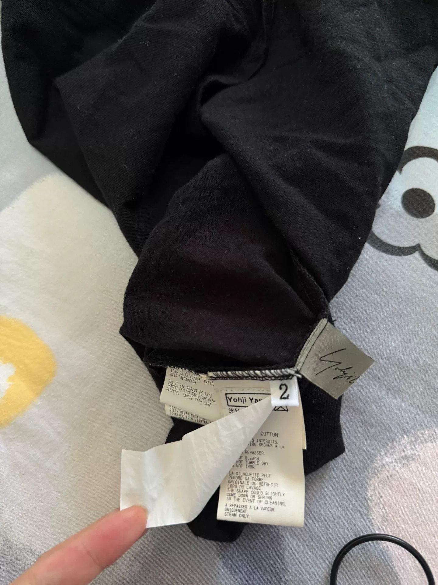 Yohji Yamamoto Yohji Yamamoto Short Sleeve Top Size M / US 6-8 / IT 42-44 - 3 Thumbnail