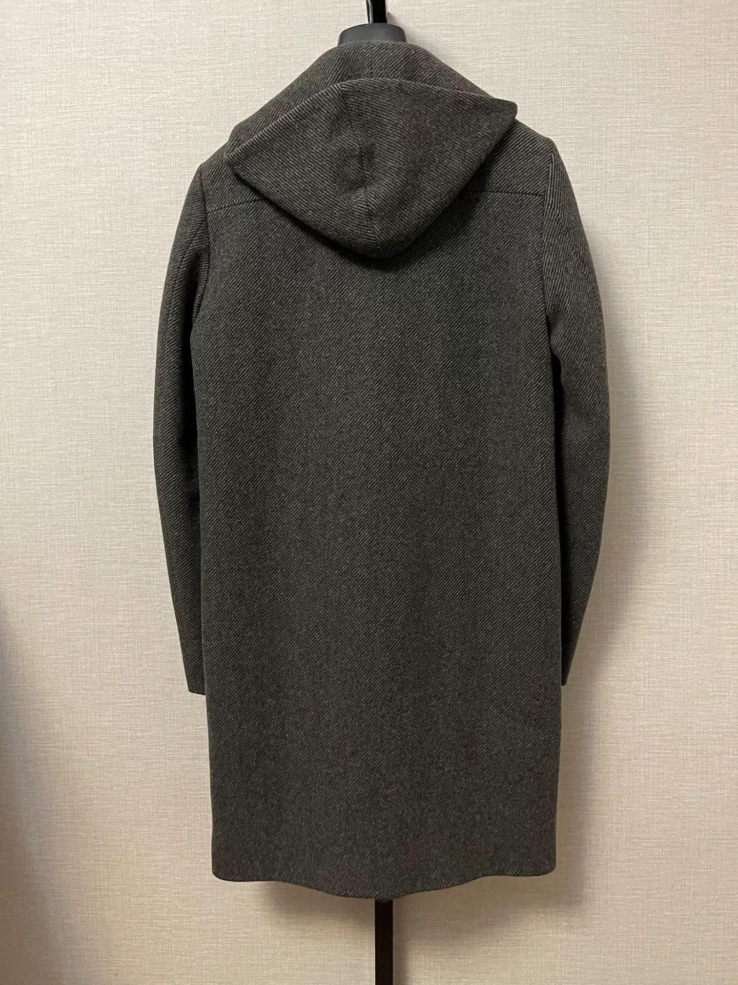 Dior Dior Homme Wool Blend Hooded Coat Size US S / EU 44-46 / 1 - 2 Thumbnail