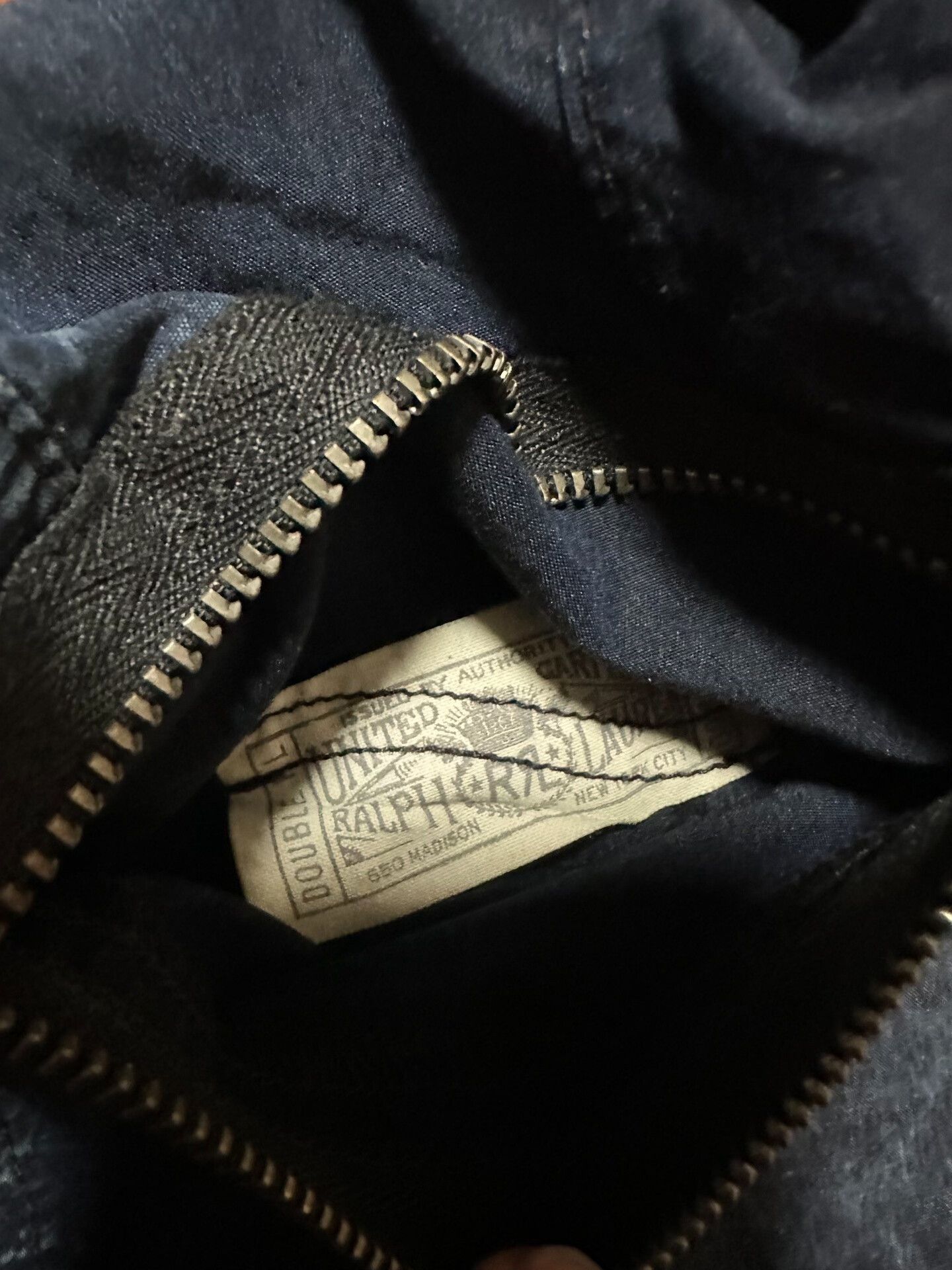 RRL Ralph Lauren RRL Indigo Frost Texture Denim Pants Size US 30 / EU 46 - 6 Thumbnail