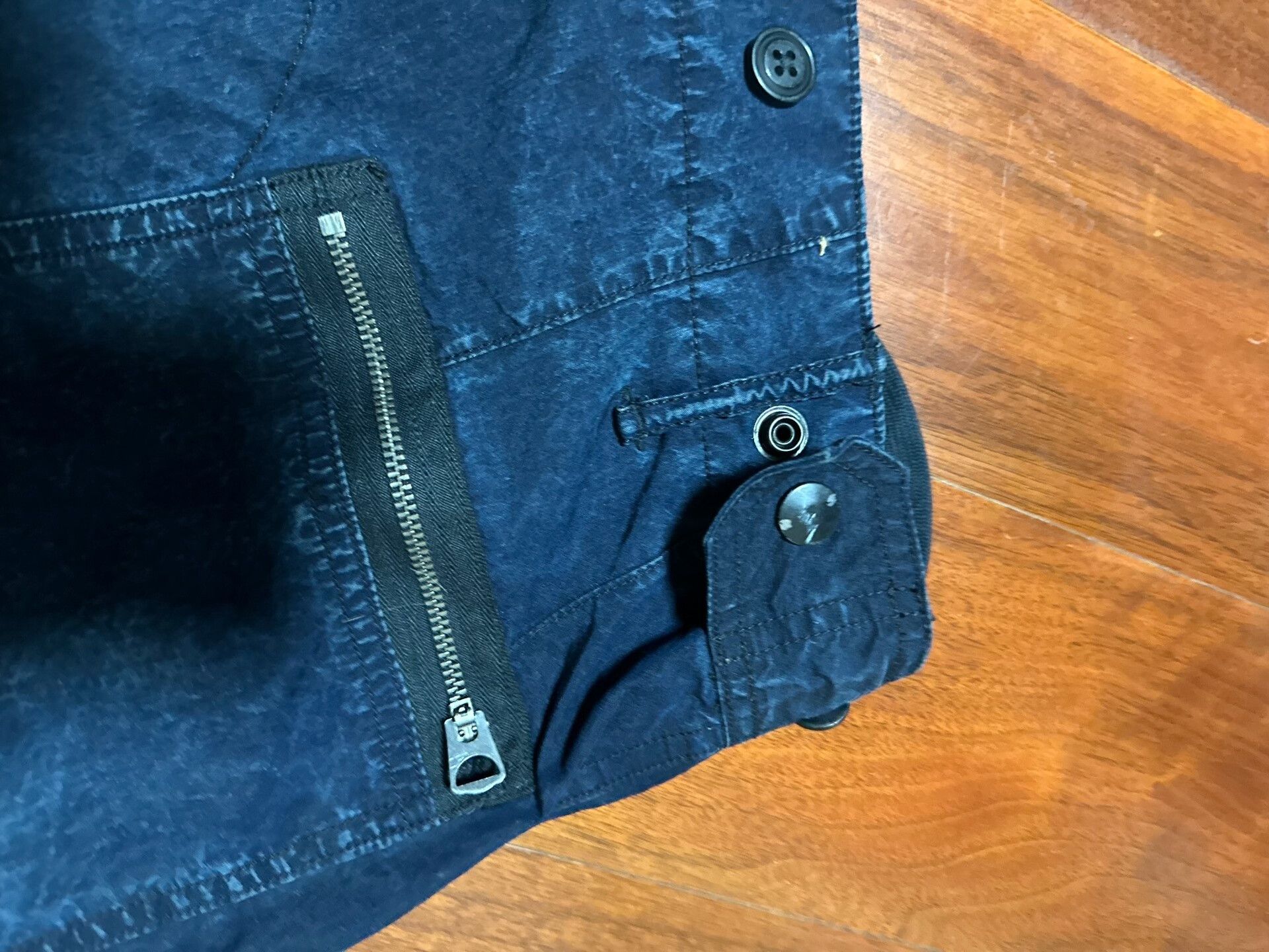 RRL Ralph Lauren RRL Indigo Frost Texture Denim Pants Size US 30 / EU 46 - 3 Thumbnail
