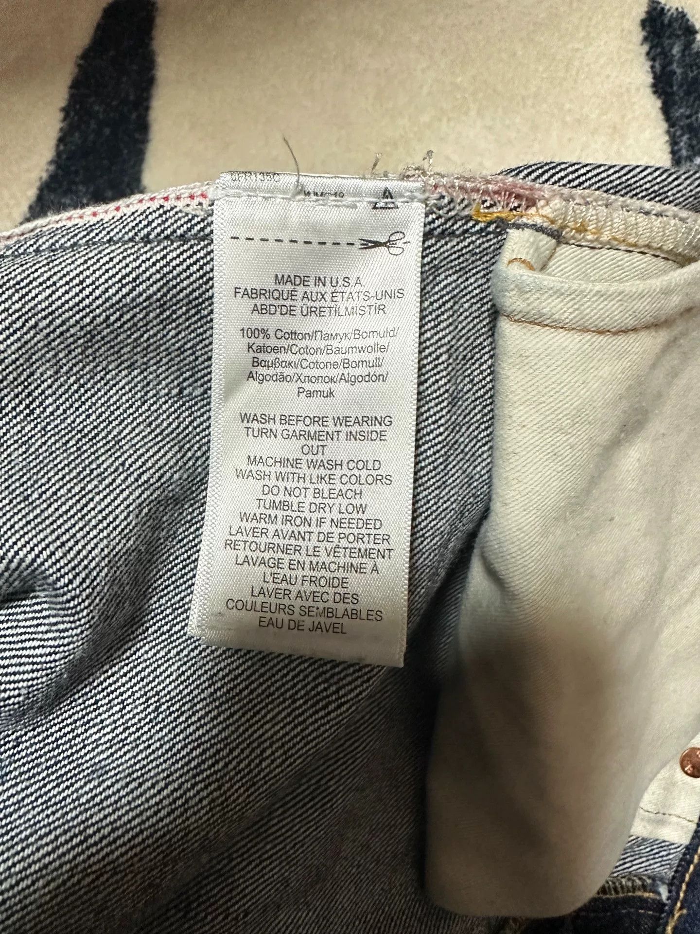 RRL Ralph Lauren RRL Slim Selvedge Jean Size US 33 - 5 Thumbnail
