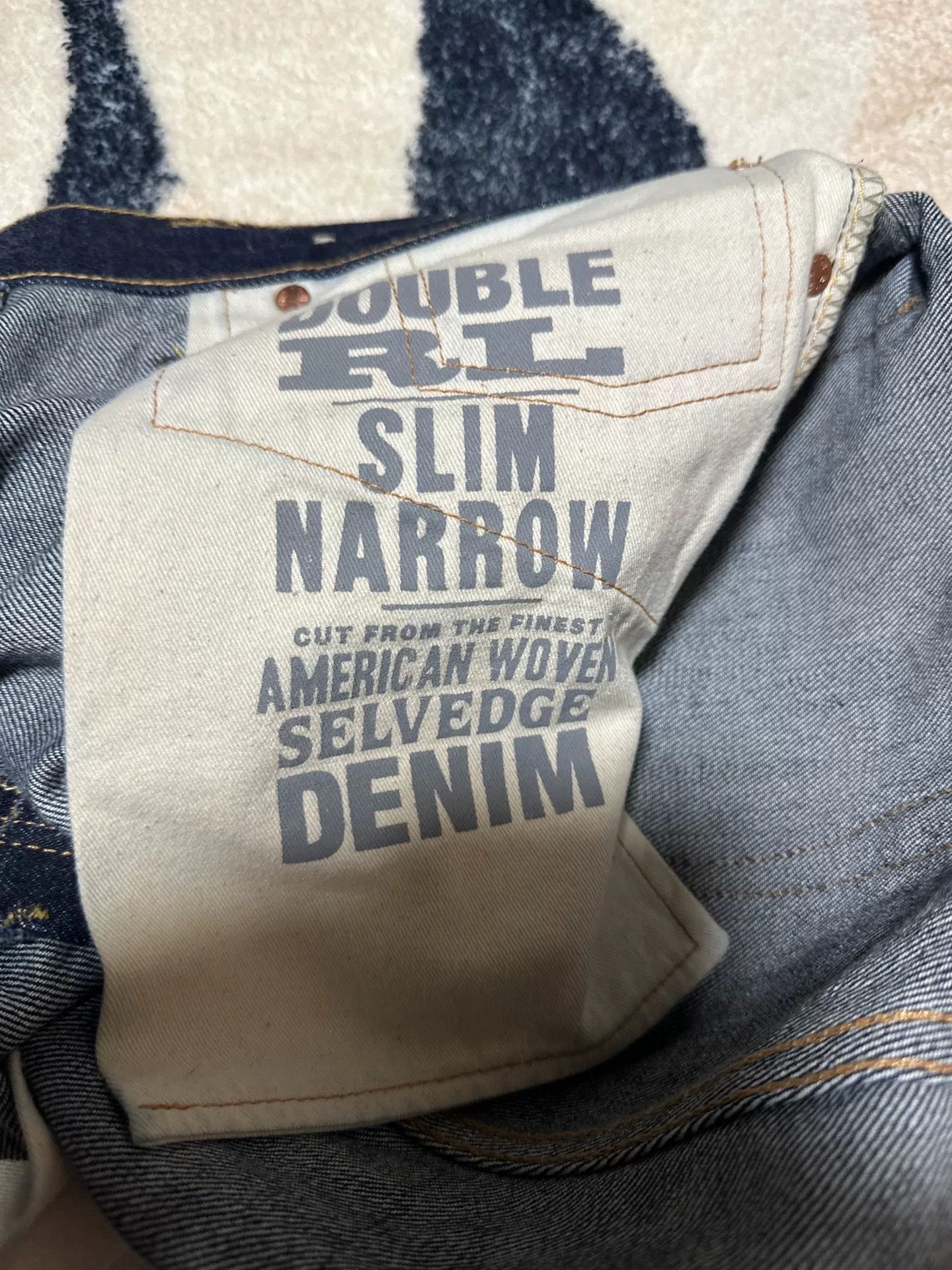 RRL Ralph Lauren RRL Slim Selvedge Jean Size US 33 - 4 Thumbnail