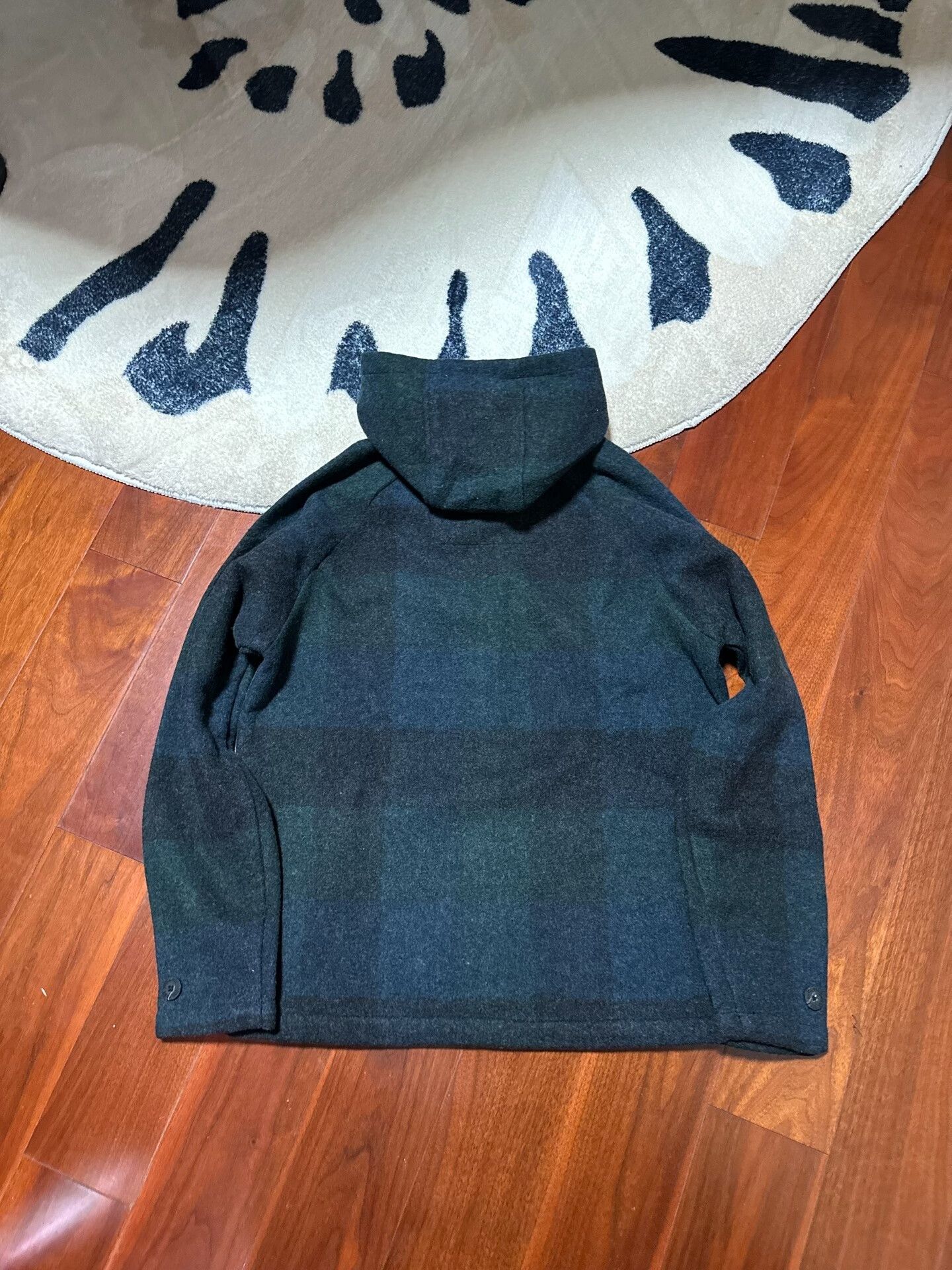 Woolrich Woolen Mills Woolrich Heavy Wool Jacket Hoodie Size US M / EU 48-50 / 2 - 2 Thumbnail