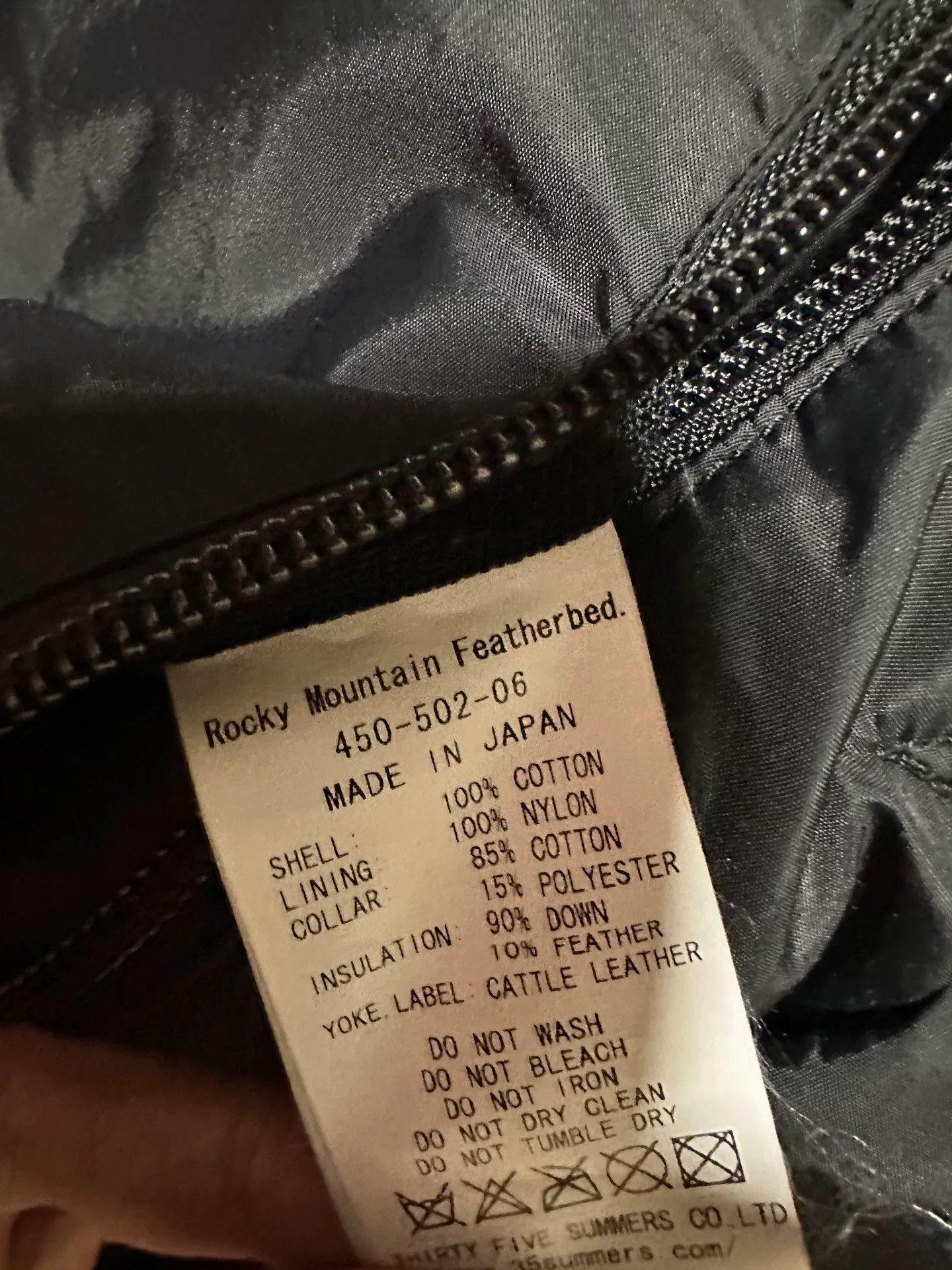 Rocky Mountain Featherbed Rocky Mountain Black Washed Denim Jacket Size US S / EU 44-46 / 1 - 4 Thumbnail