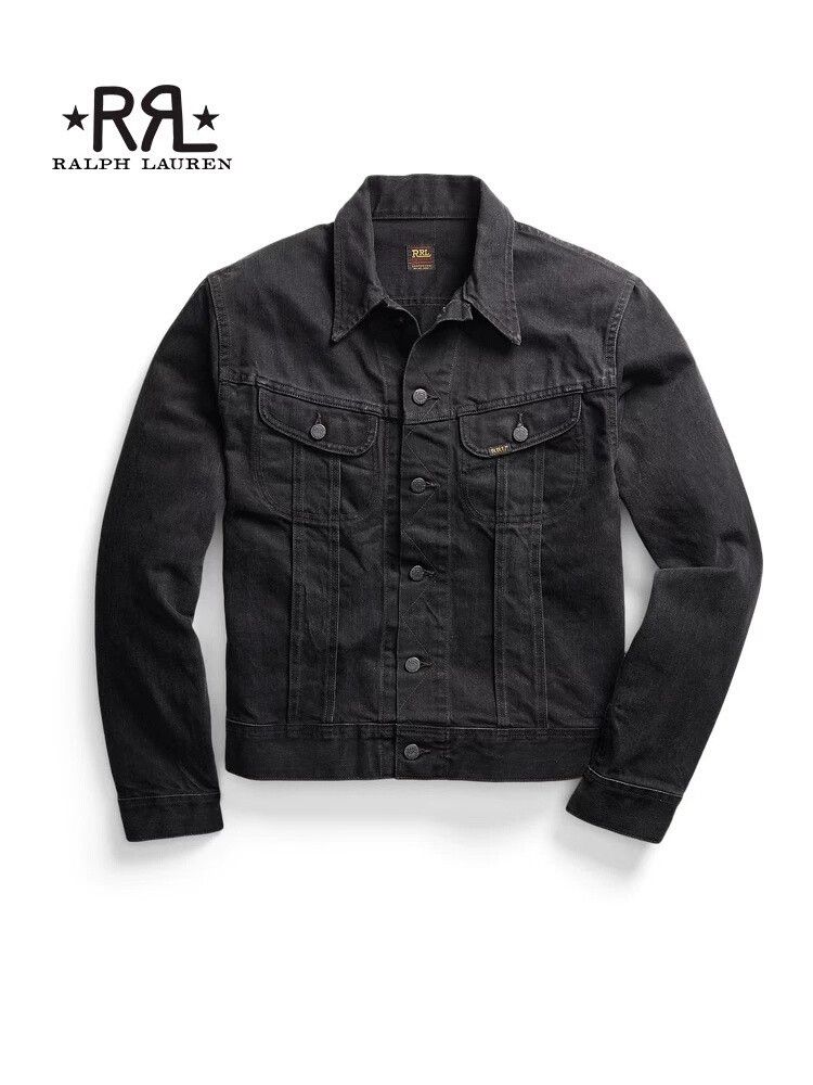 RRL Ralph Lauren RRL Classic Denim Trucker Jacket Size US M / EU 48-50 / 2 - 2 Thumbnail