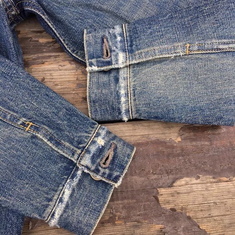 Japanese Brand Gypsy & Sons Distressed Selvedge Denim Jacket Size US L / EU 52-54 / 3 - 6 Thumbnail
