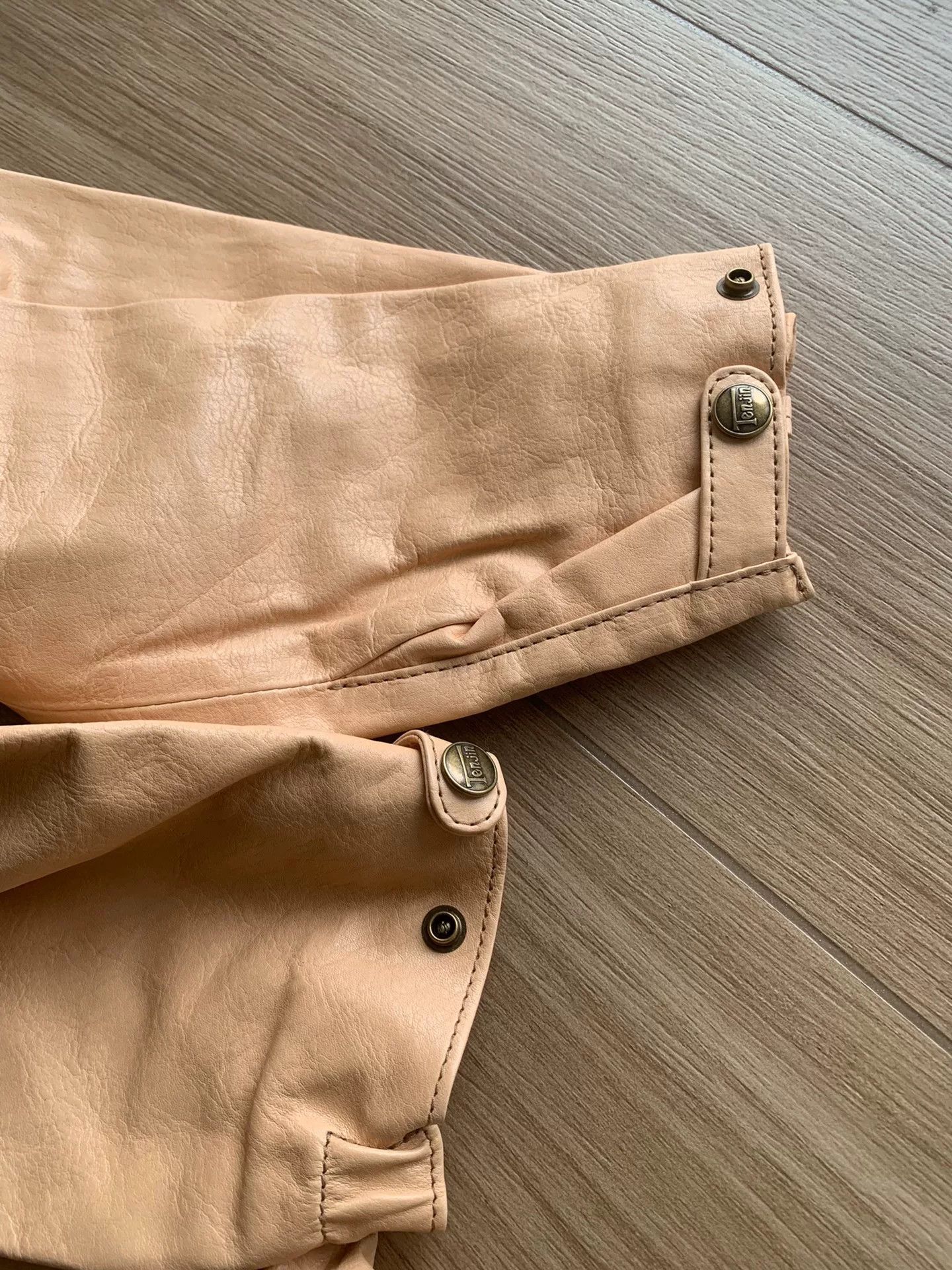 Japanese Brand Tenjin Works Tochigi Calf Leather Coach Jacket Size US S / EU 44-46 / 1 - 8 Thumbnail