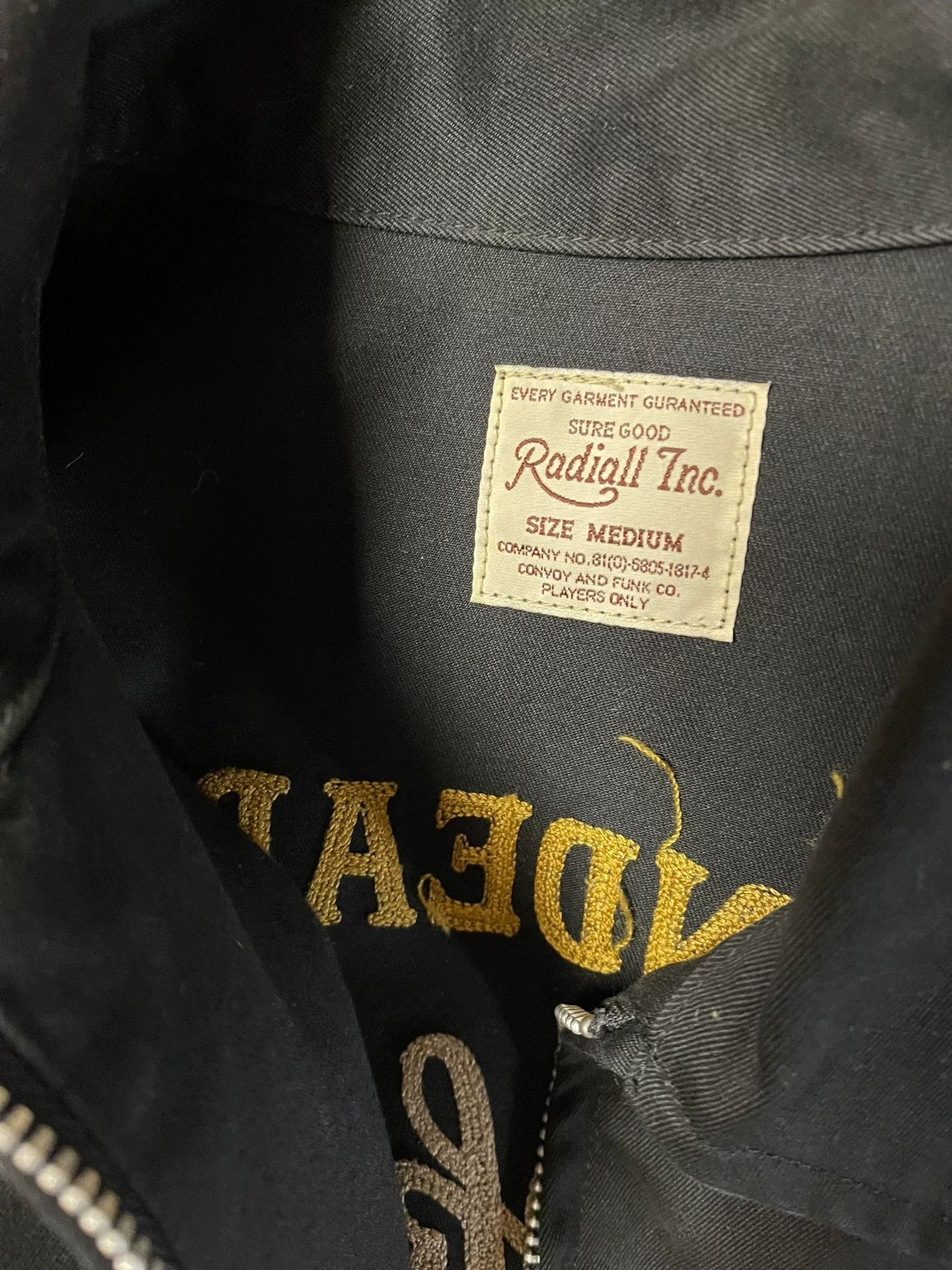 Japanese Brand Black Jacket with Embroidered Details Size US M / EU 48-50 / 2 - 3 Thumbnail