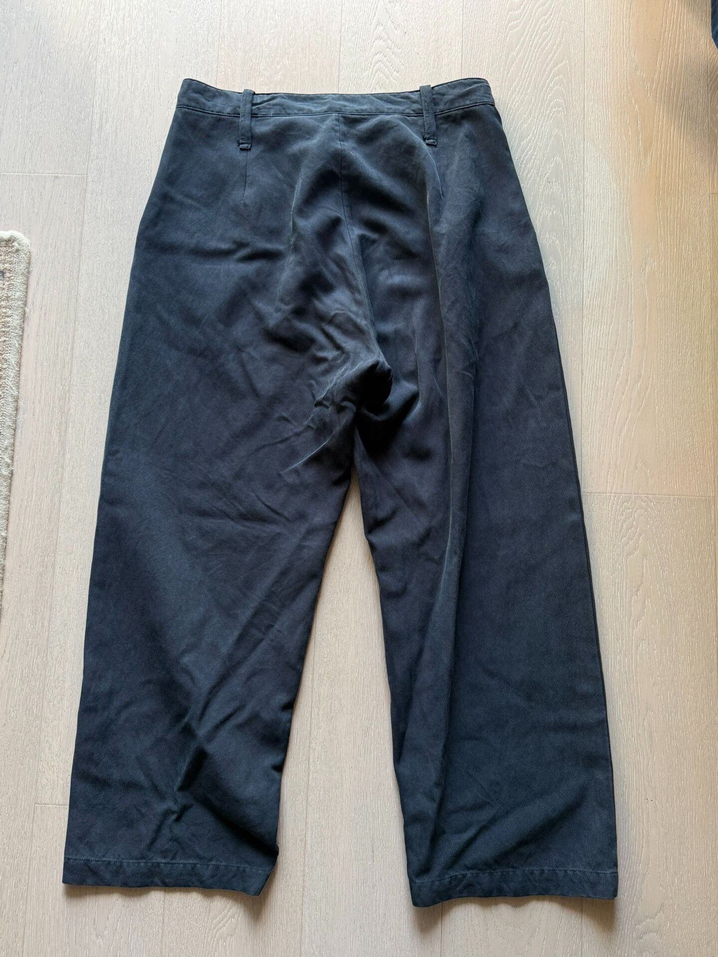 A.PRESSE A.PRESSE Silk Cotton Casual Trousers Size US 30 / EU 46 - 3 Thumbnail