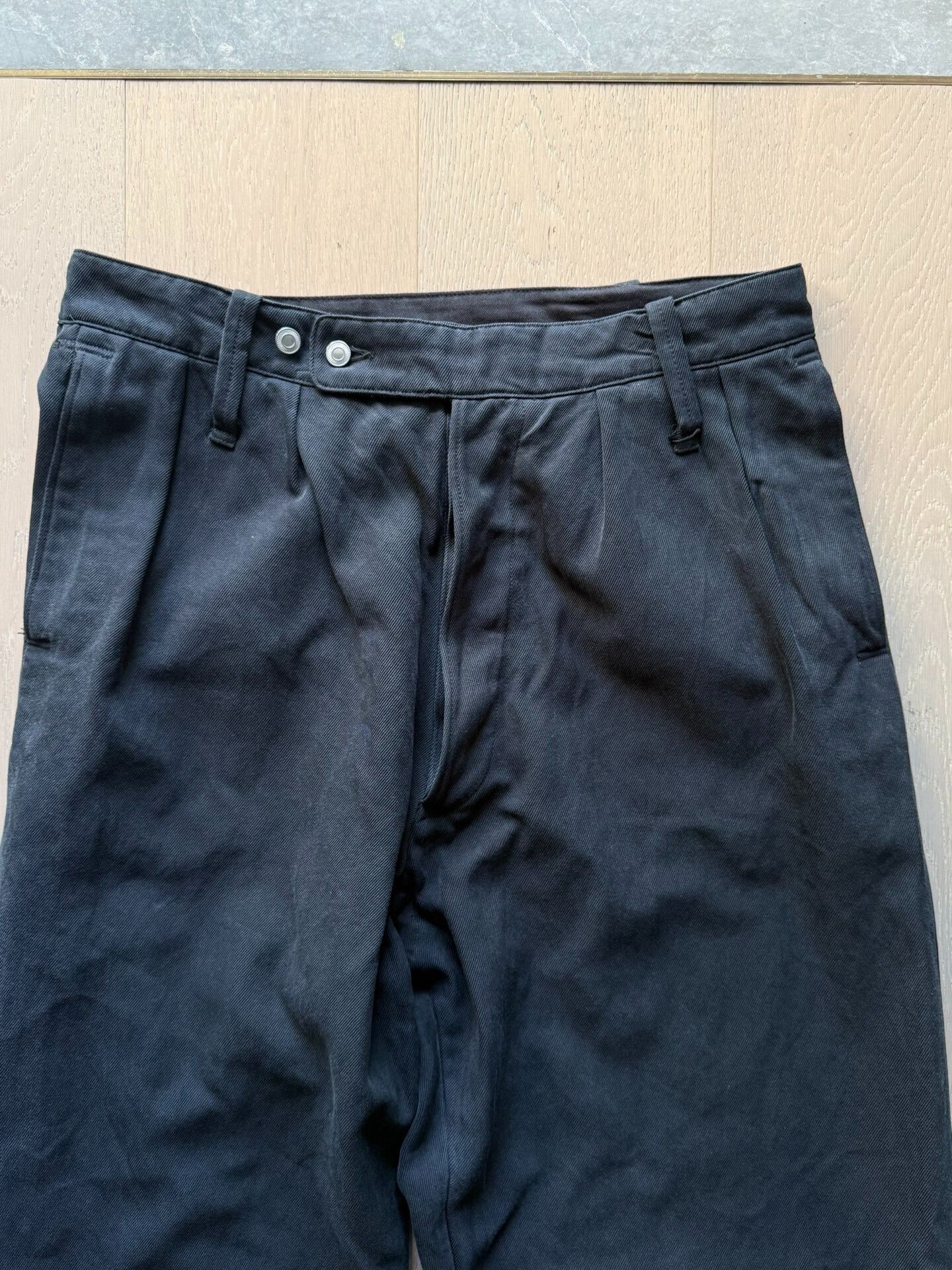 A.PRESSE A.PRESSE Silk Cotton Casual Trousers Size US 30 / EU 46 - 2 Thumbnail