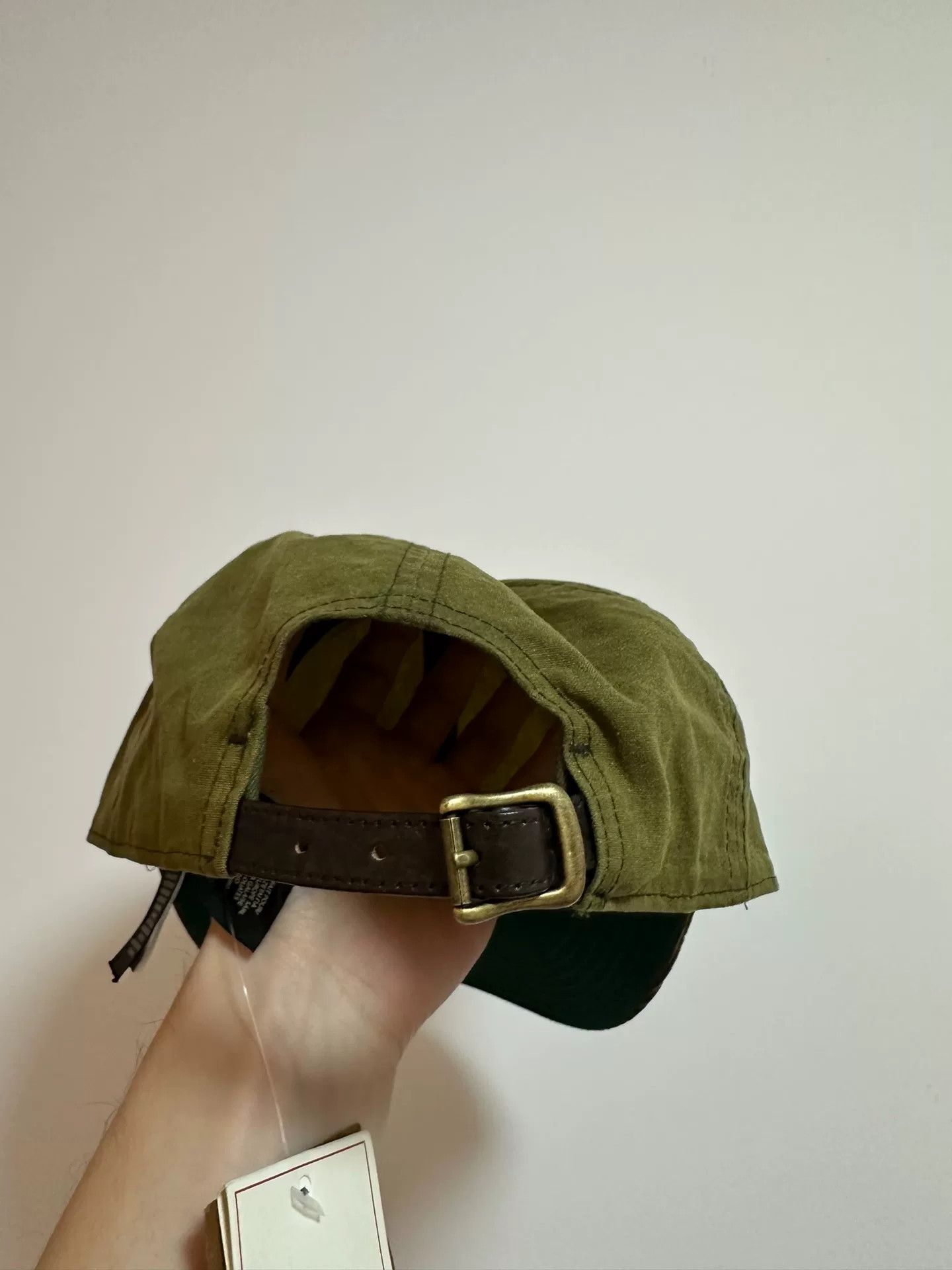 RRL Ralph Lauren RRL Waxed Canvas Corduroy Trucker Cap Size ONE SIZE - 3 Thumbnail