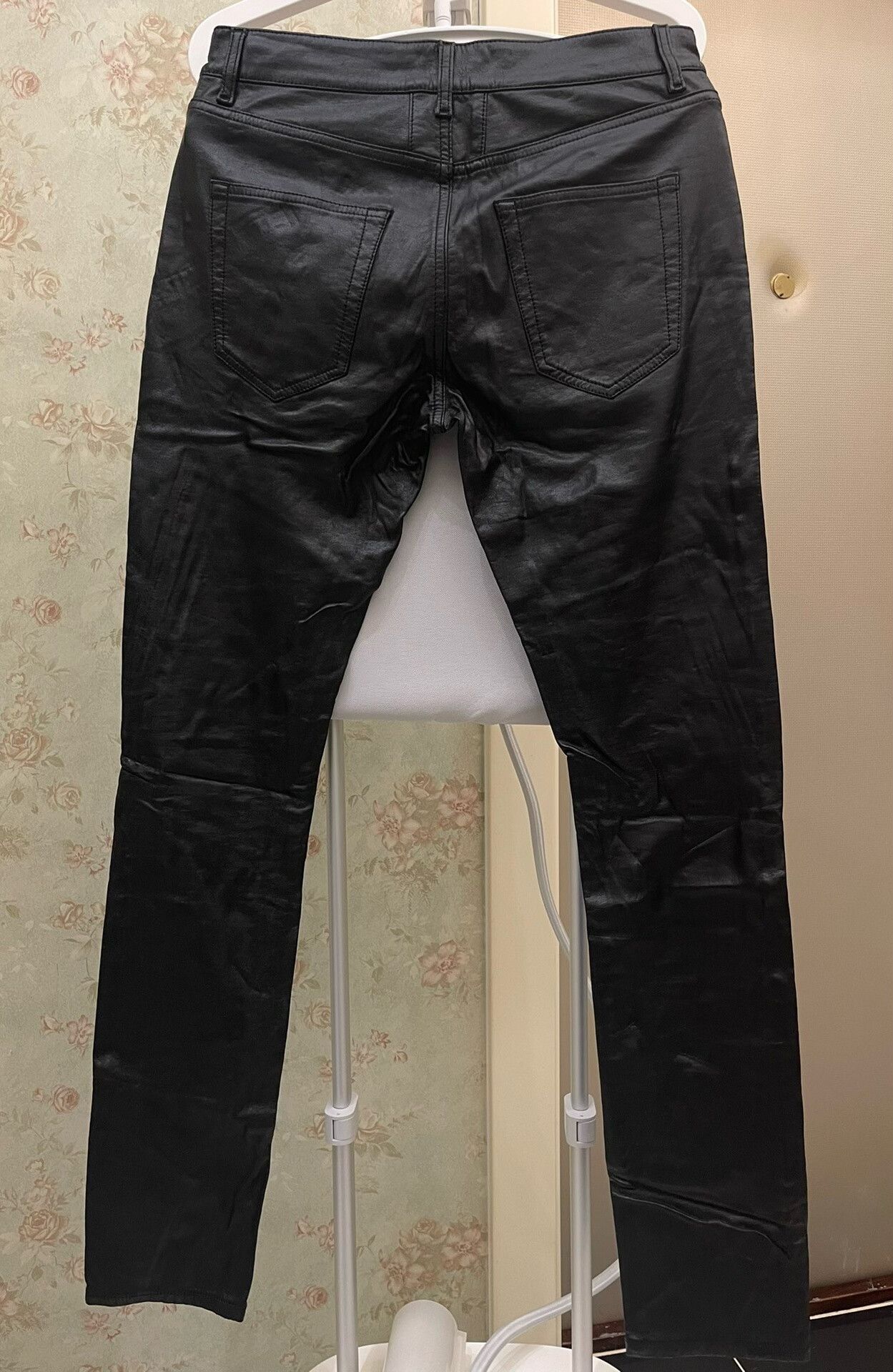 Saint Laurent Paris Saint Laurent Five-Zip Leather Pants Size US 30 / EU 46 - 2 Thumbnail