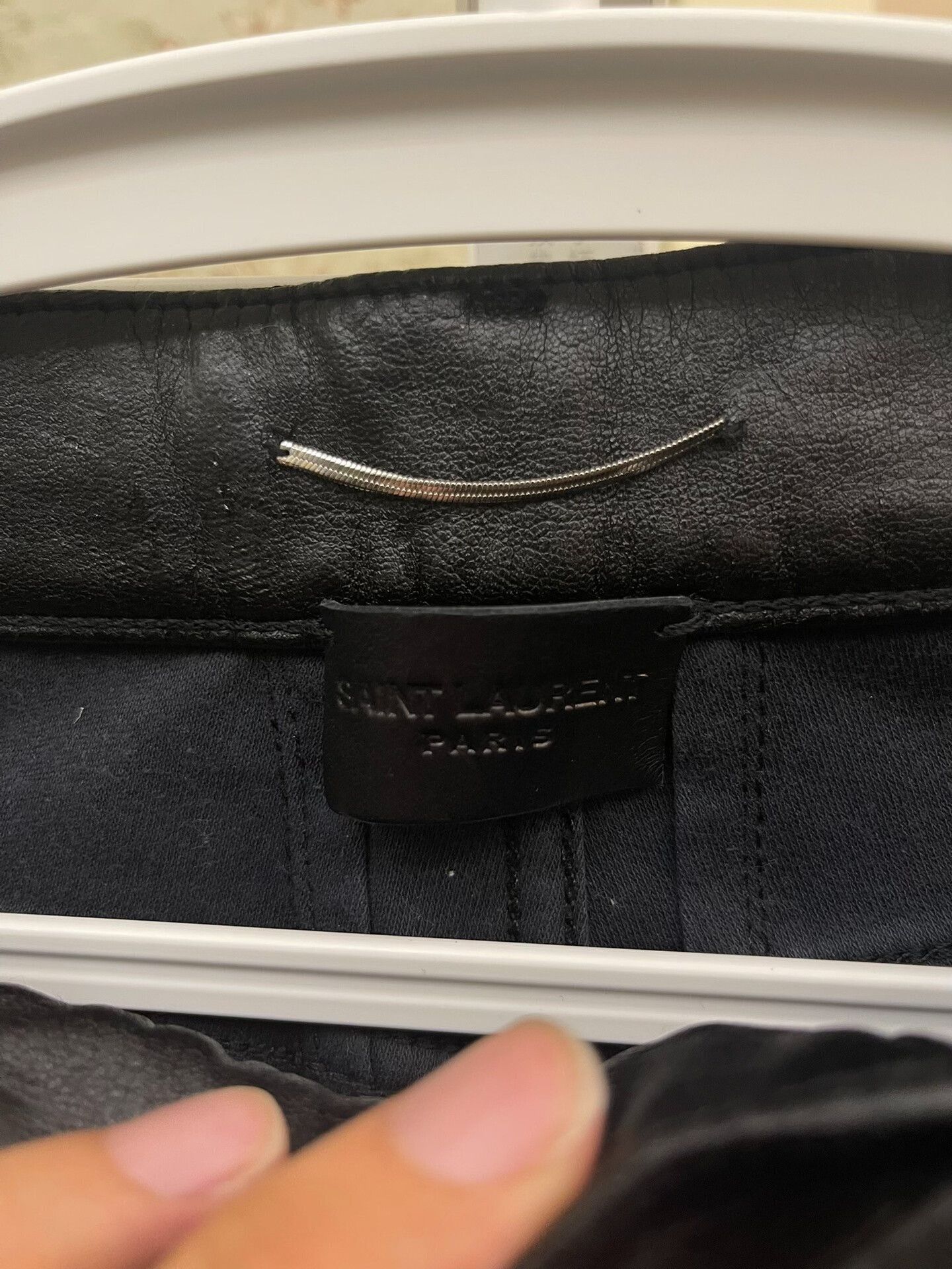 Saint Laurent Paris Saint Laurent Five-Zip Leather Pants Size US 30 / EU 46 - 4 Thumbnail