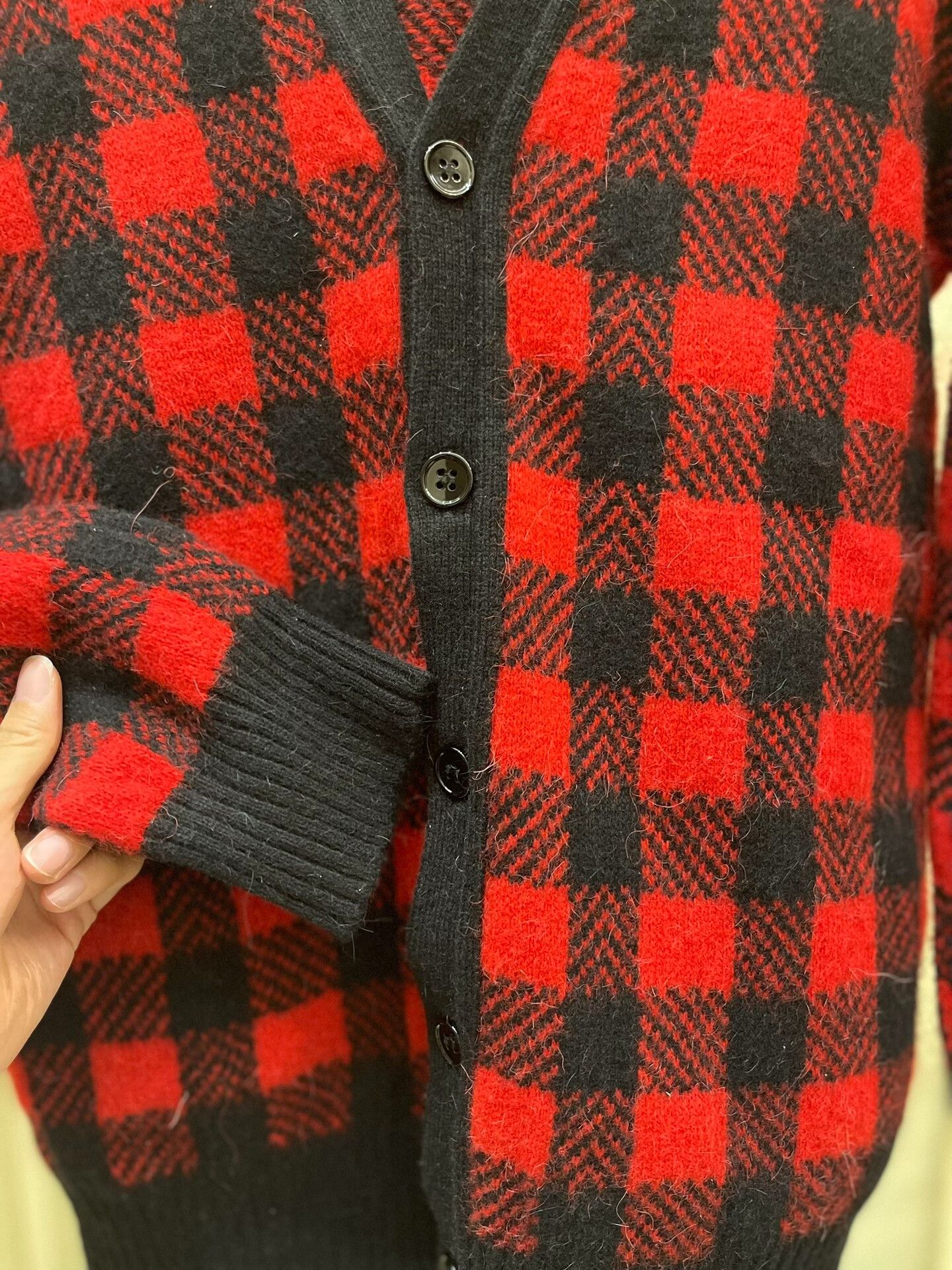 Saint Laurent Paris YSL Saint Laurent 14FW Plaid Cardigan Shirt Size US M / EU 48-50 / 2 - 3 Thumbnail