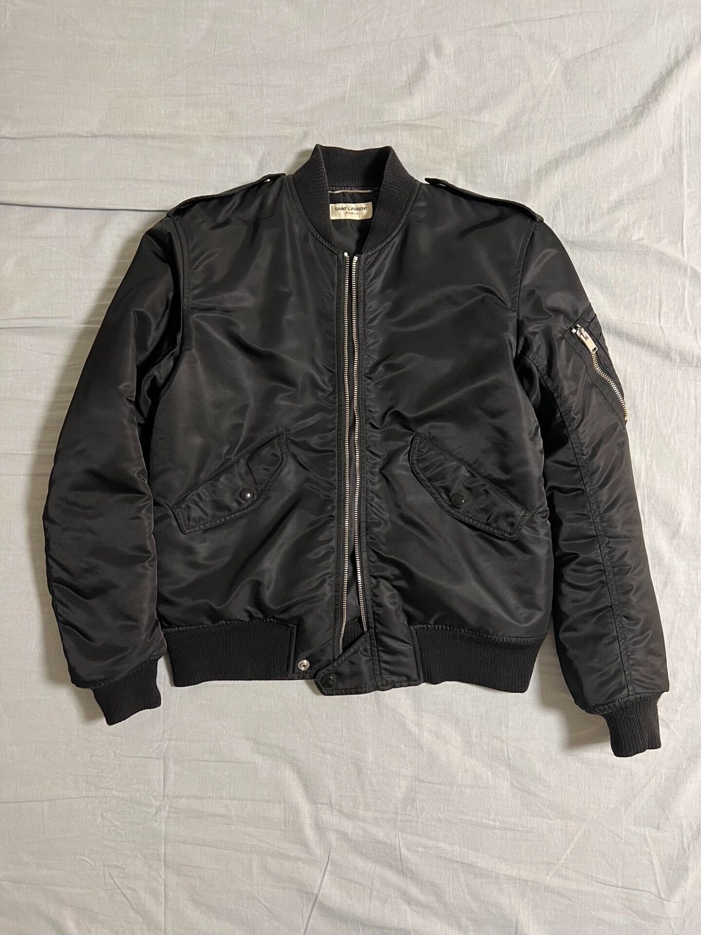 Saint Laurent Paris Saint Laurent SLP Flight Jacket Size US S / EU 44-46 / 1 - 2 Thumbnail
