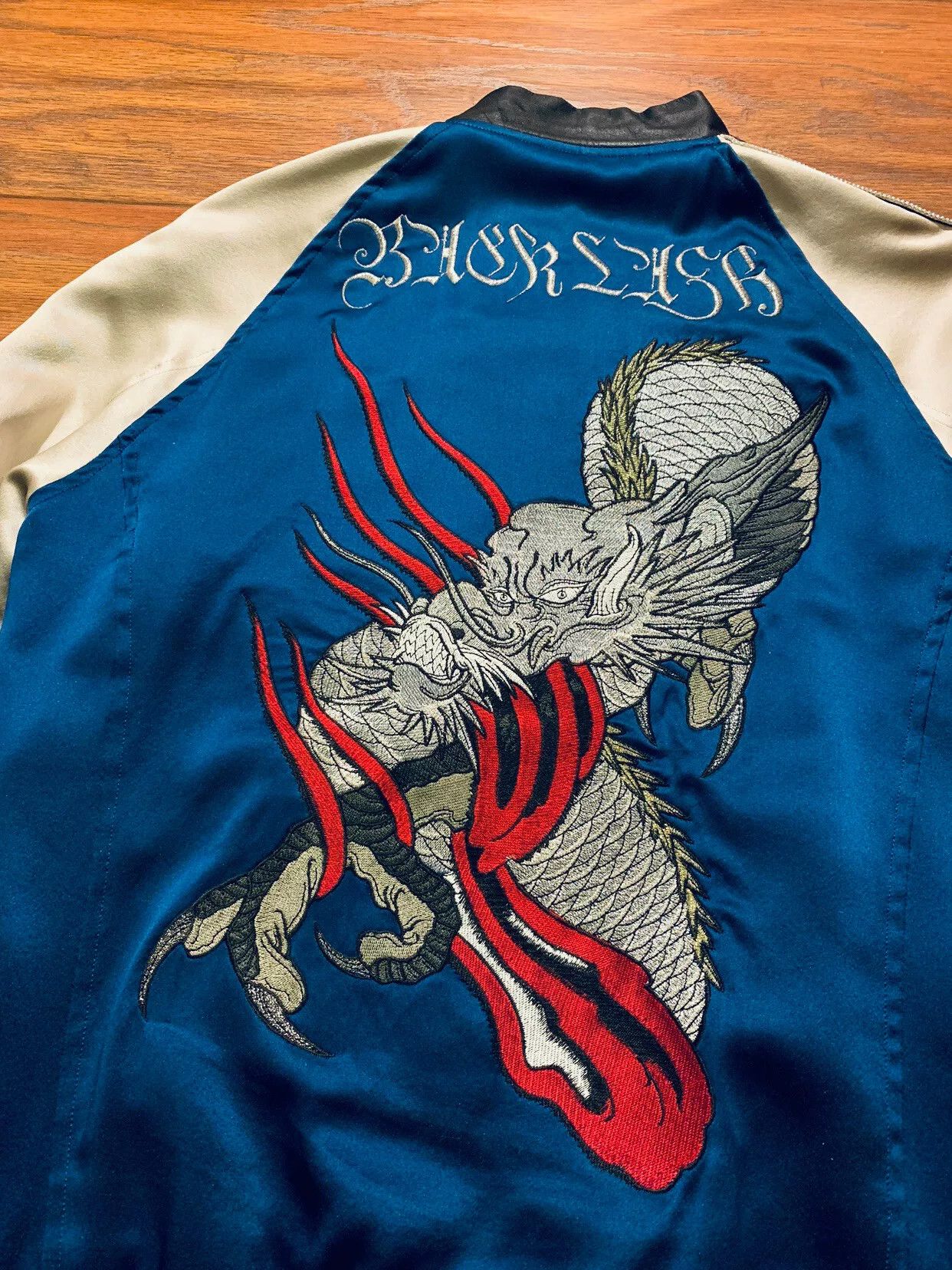 Isamu Katayama Backlash Backlash Silk Embroidered Souvenir Jacket Size US M / EU 48-50 / 2 - 8 Thumbnail