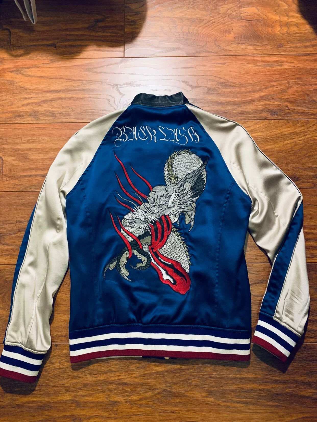 Isamu Katayama Backlash Backlash Silk Embroidered Souvenir Jacket Size US M / EU 48-50 / 2 - 7 Thumbnail