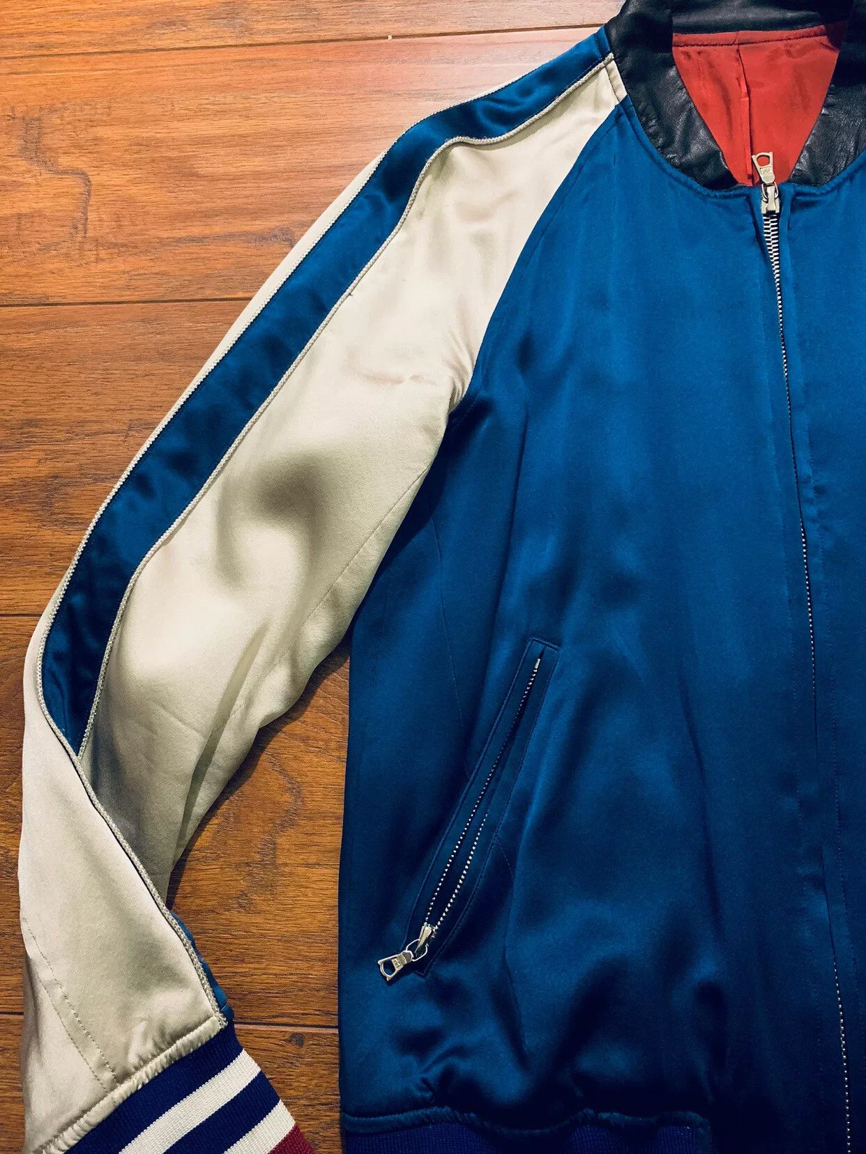 Isamu Katayama Backlash Backlash Silk Embroidered Souvenir Jacket Size US M / EU 48-50 / 2 - 2 Thumbnail