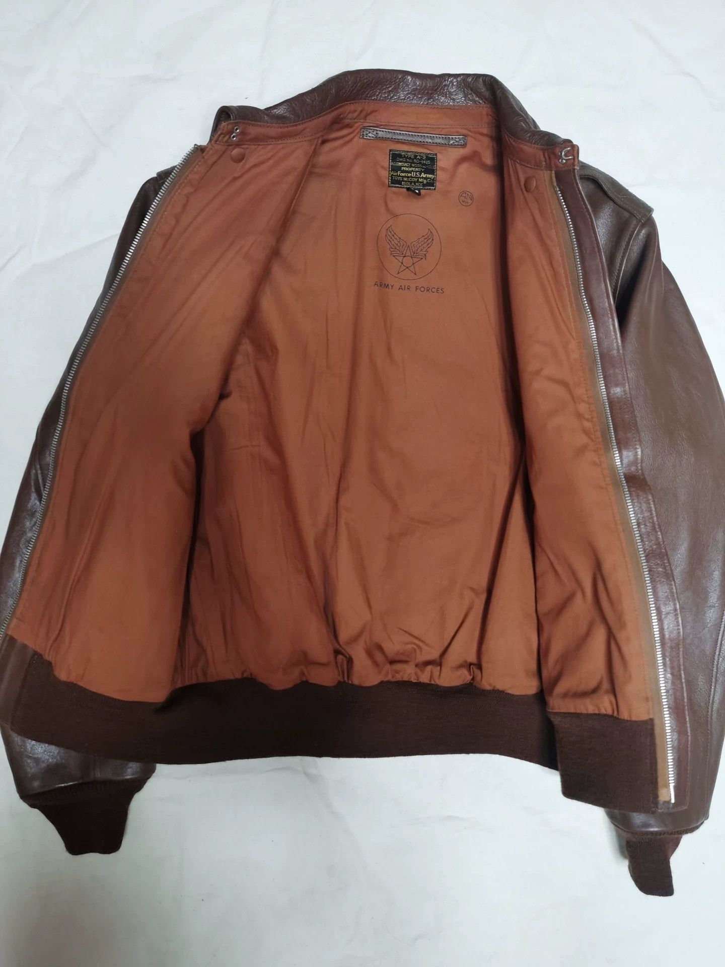 TOYS McCOY Toys McCoy A2 Leather Jacket Size US S / EU 44-46 / 1 - 8 Thumbnail
