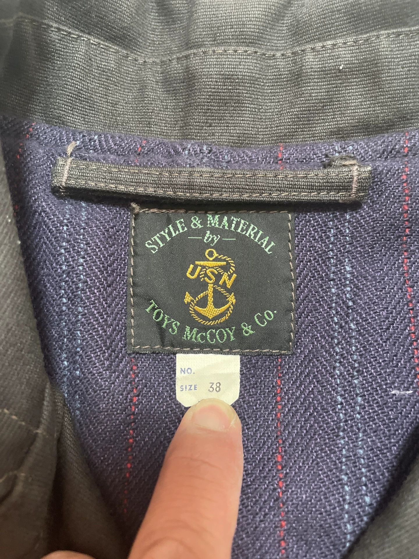 TOYS McCOY Toys McCoy USN 740 Coat Size US M / EU 48-50 / 2 - 5 Thumbnail
