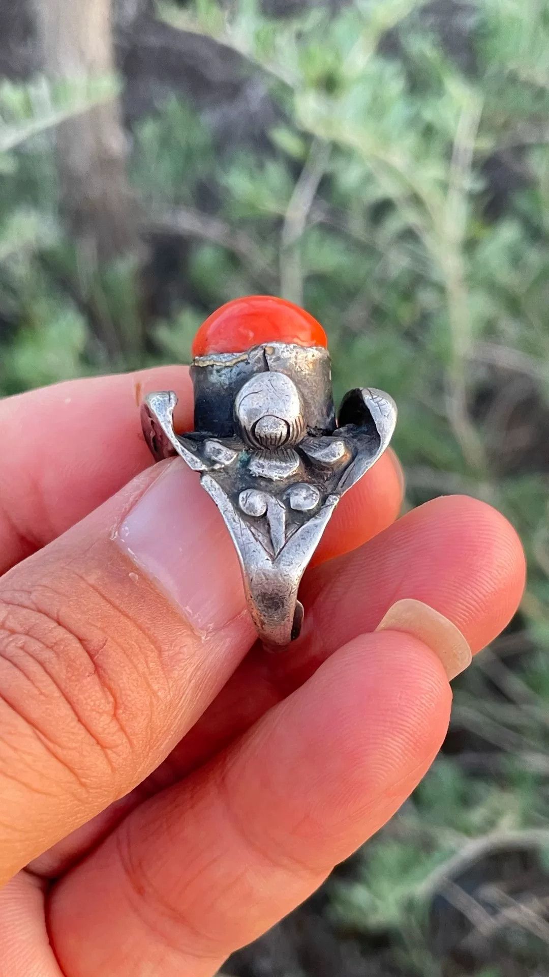 Japanese Brand Tibetan Silver 990 Handmade Ring Size ONE SIZE - 2 Thumbnail