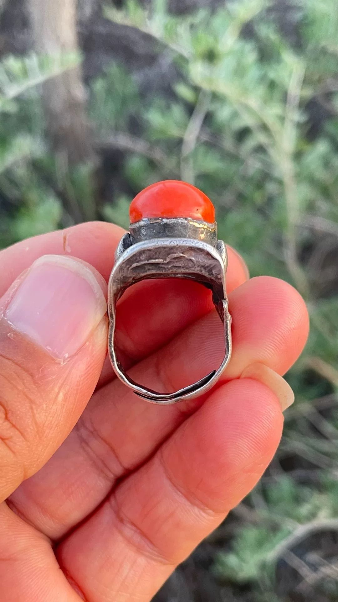 Japanese Brand Tibetan Silver 990 Handmade Ring Size ONE SIZE - 3 Thumbnail