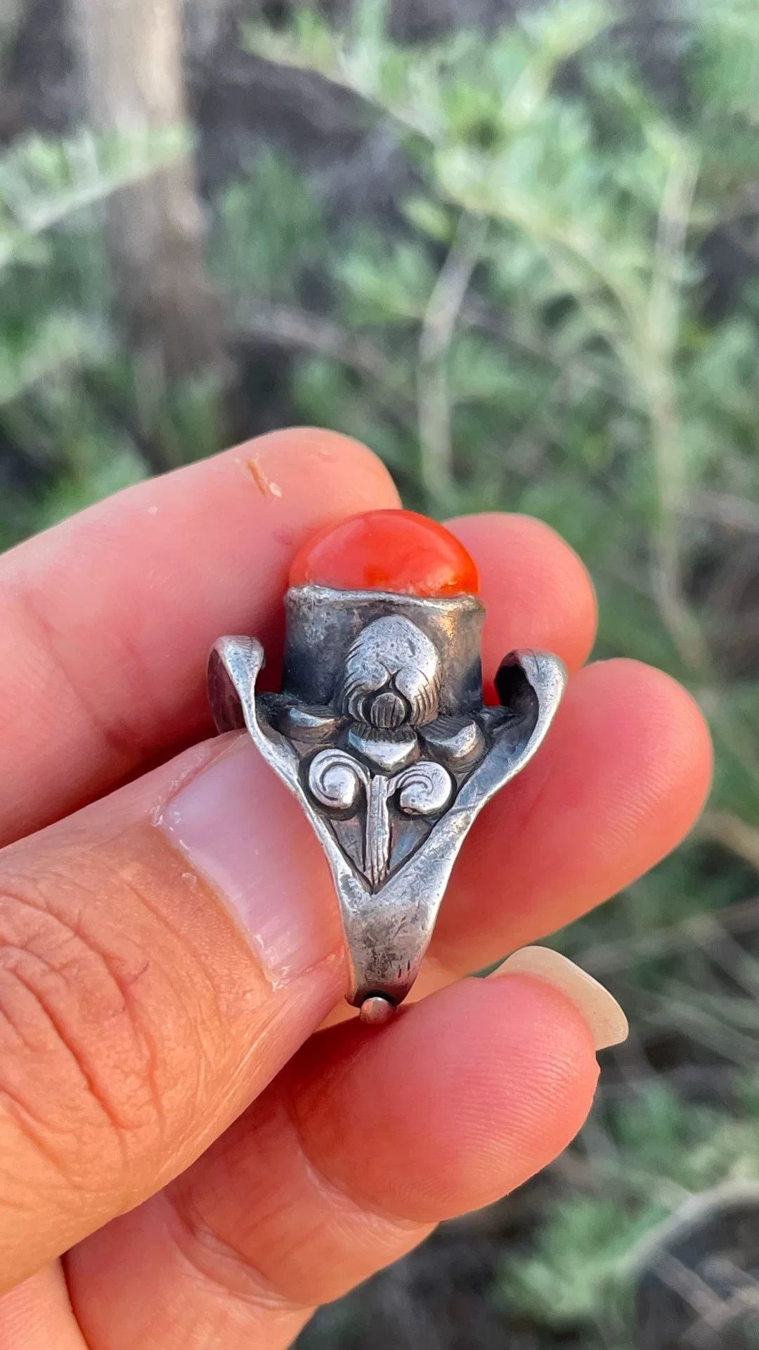 Japanese Brand Tibetan Silver 990 Handmade Ring Size ONE SIZE - 4 Thumbnail