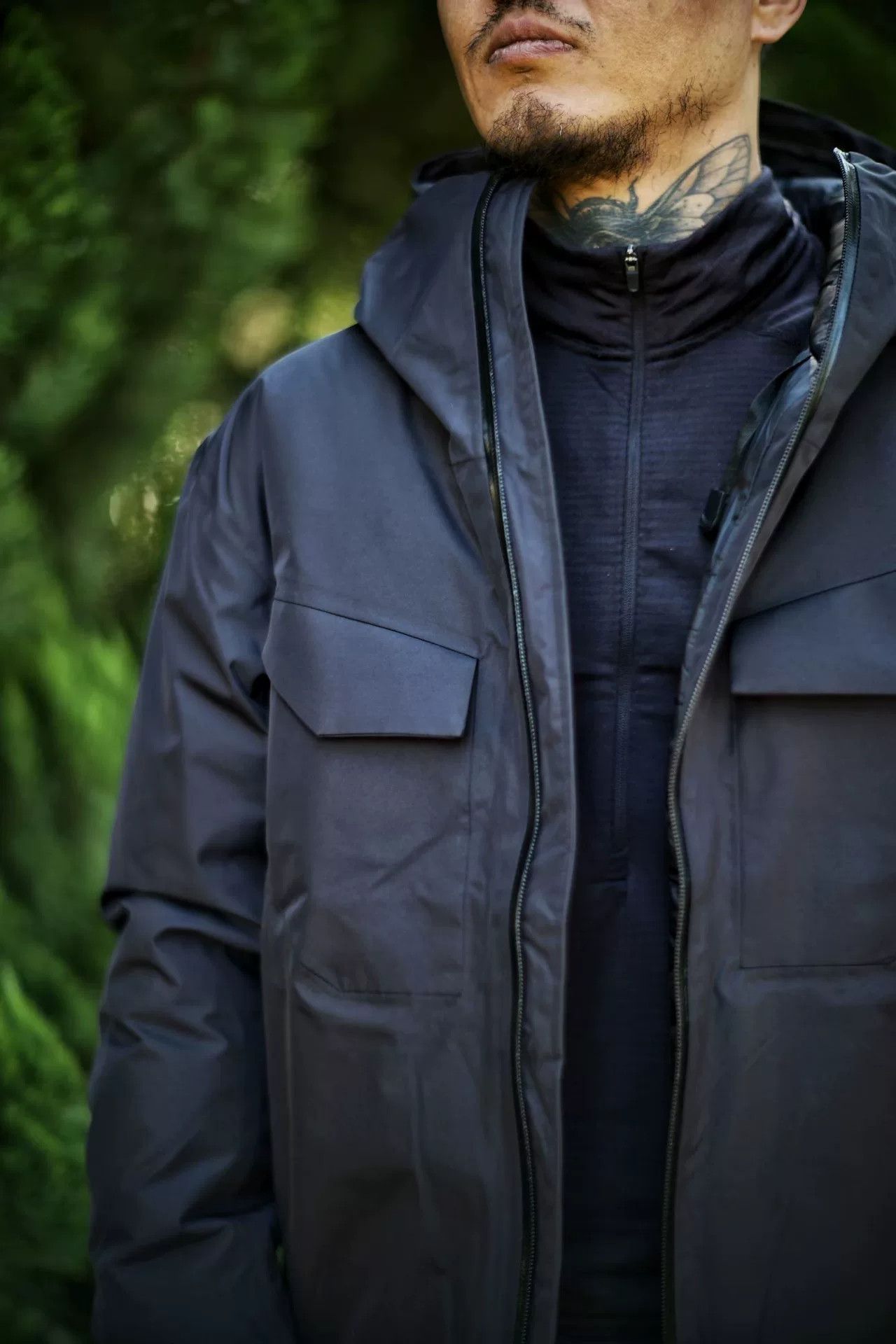 Japanese Brand Outdoor Functional Hard Shell Down Jacket Size US M / EU 48-50 / 2 - 5 Thumbnail