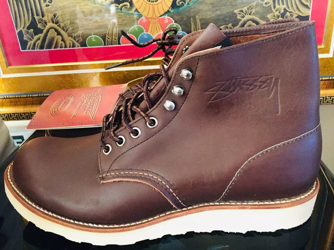 Red Wing Redwing 8163 Stussy Collaboration Boots Size US 9 / EU 42 - 4 Thumbnail