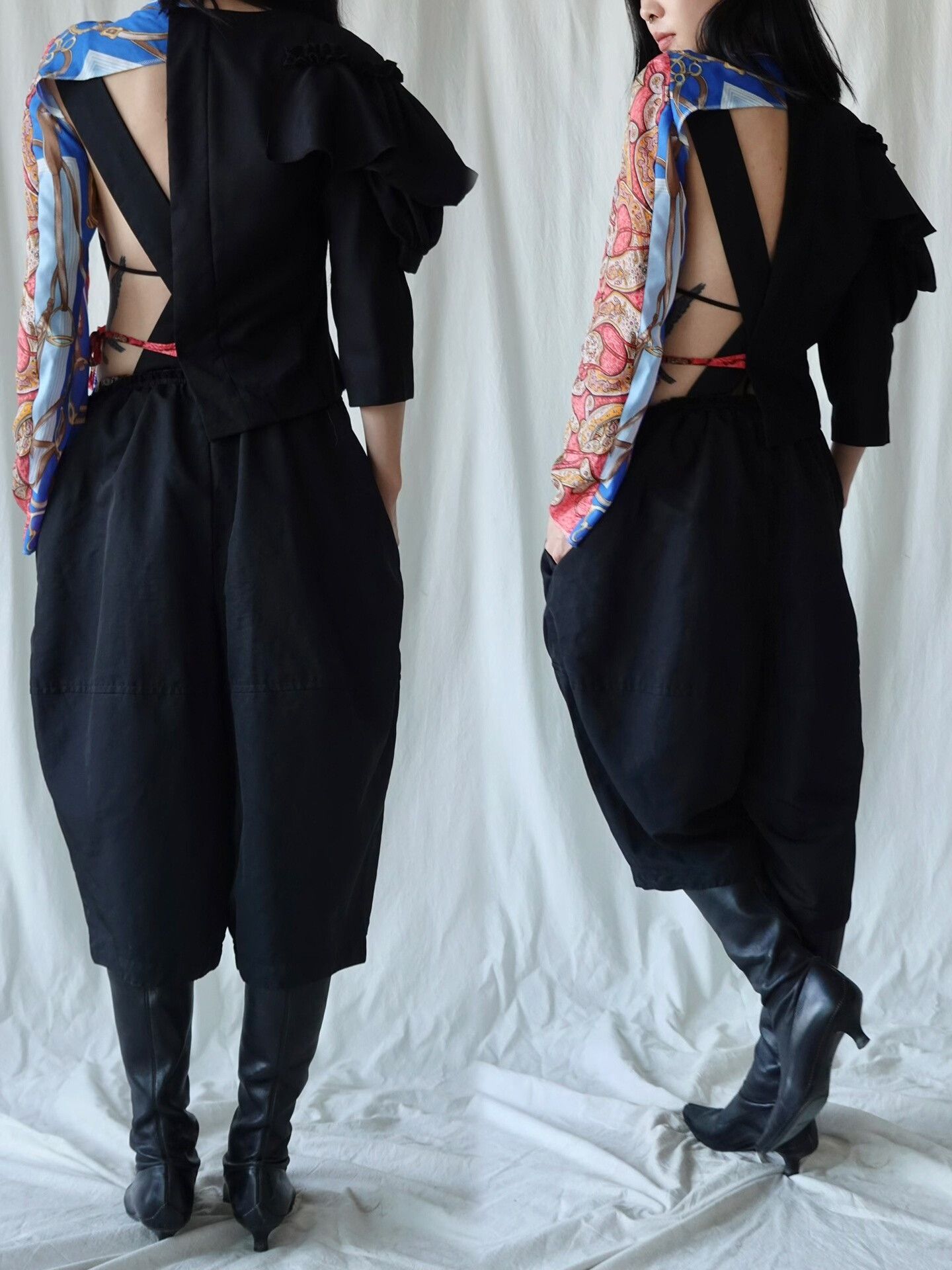 Comme des Garcons CDG Asymmetrical Layered Armor Jacket Size S / US 4 / IT 40 - 7 Thumbnail