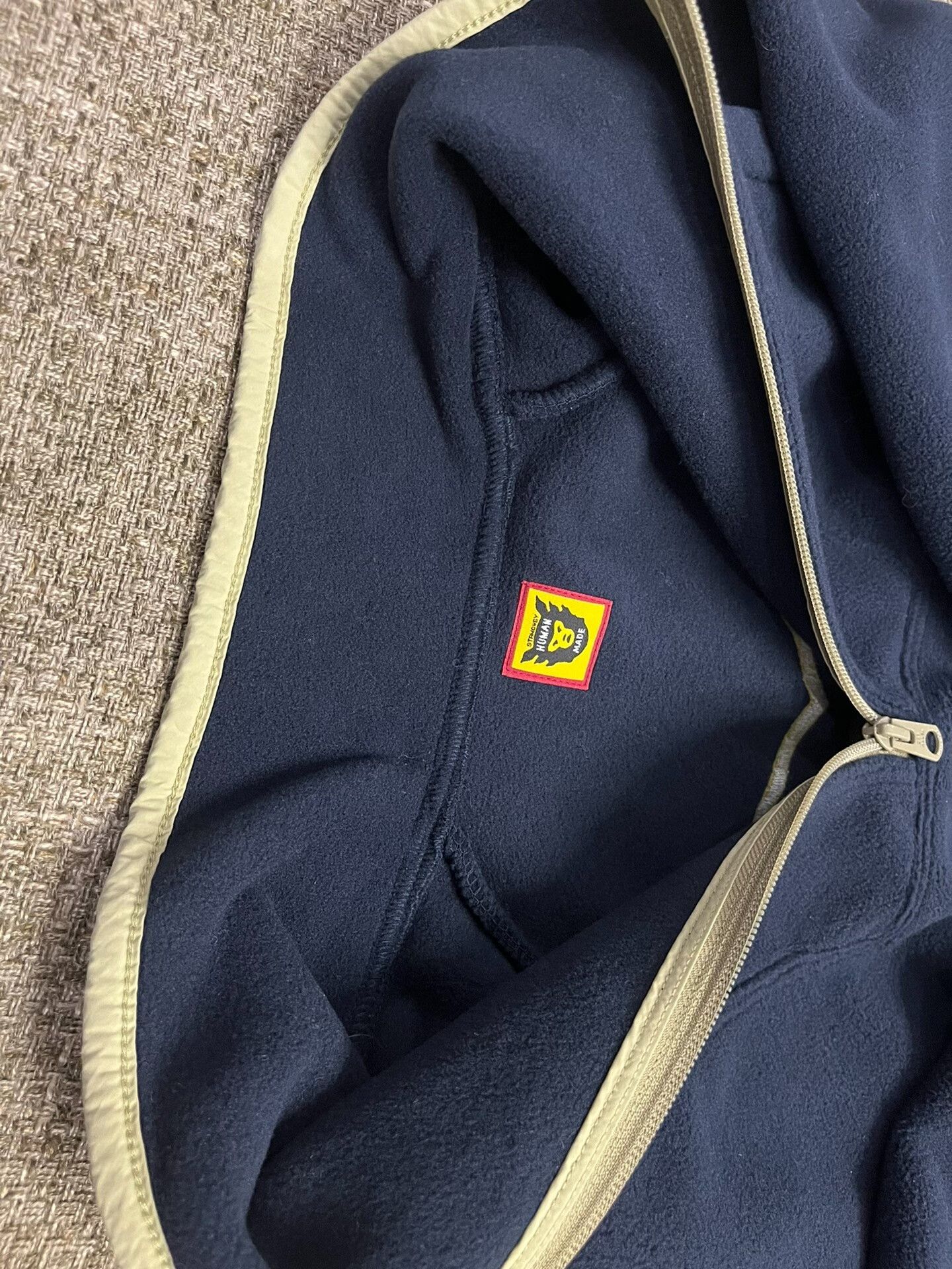 Human Made HUMAN MADE Half-Zip Fleece Sweatshirt Size US XL / EU 56 / 4 - 6 Thumbnail