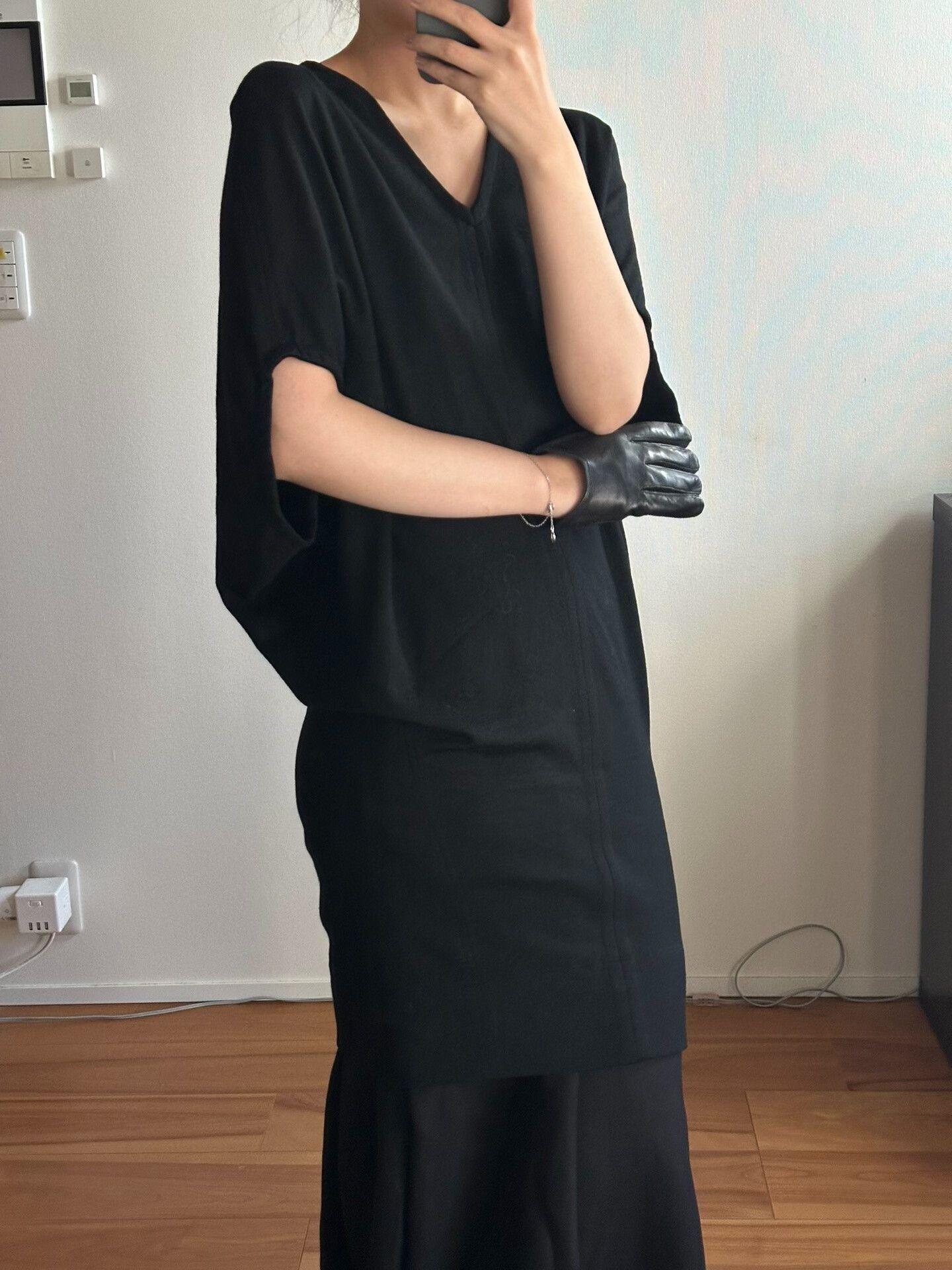Helmut Lang Helmut Lang Black Wool Dress Size S Size S / US 4 / IT 40 - 6 Thumbnail