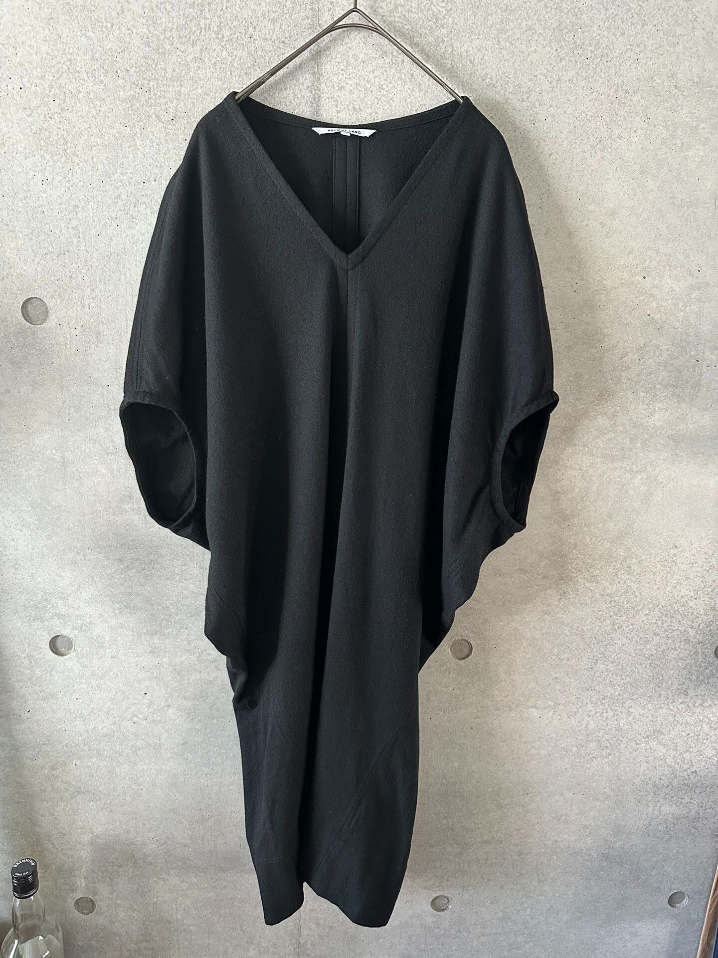 Helmut Lang Helmut Lang Black Wool Dress Size S Size S / US 4 / IT 40 - 3 Thumbnail