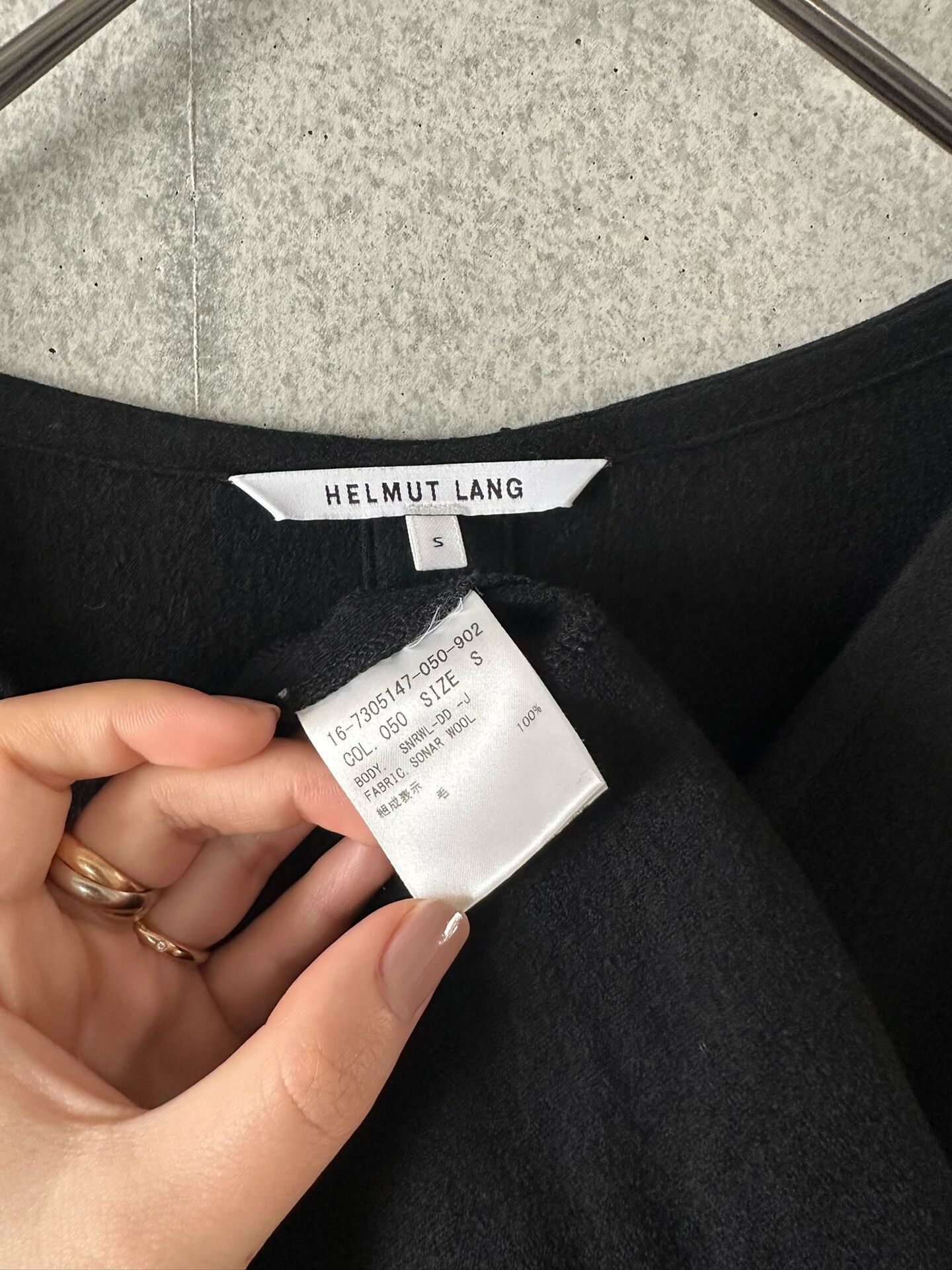 Helmut Lang Helmut Lang Black Wool Dress Size S Size S / US 4 / IT 40 - 5 Thumbnail