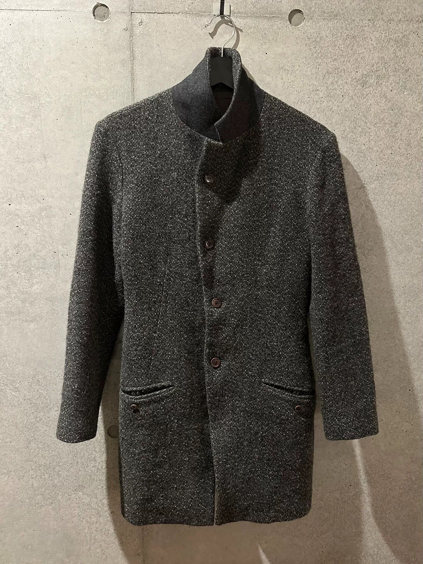 Yohji Yamamoto Yohji Yamamoto Wool Blend Coat Size S / US 4 / IT 40 - 3 Thumbnail