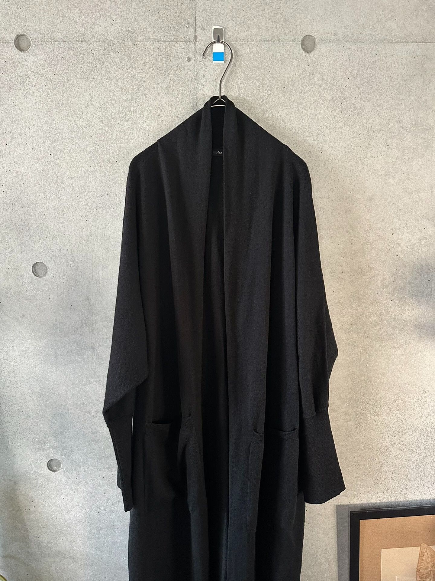 Y's Y’s for Living Black Long Coat Size M / US 6-8 / IT 42-44 - 3 Thumbnail