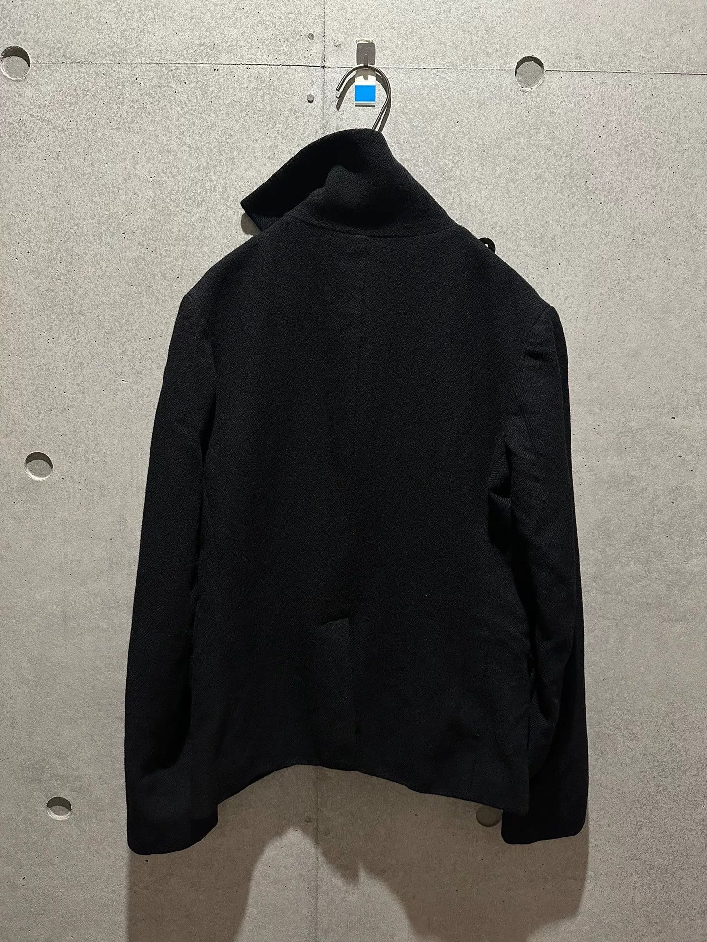 Yohji Yamamoto Yohji Yamamoto Black Wool Blazer Size S / US 4 / IT 40 - 7 Thumbnail