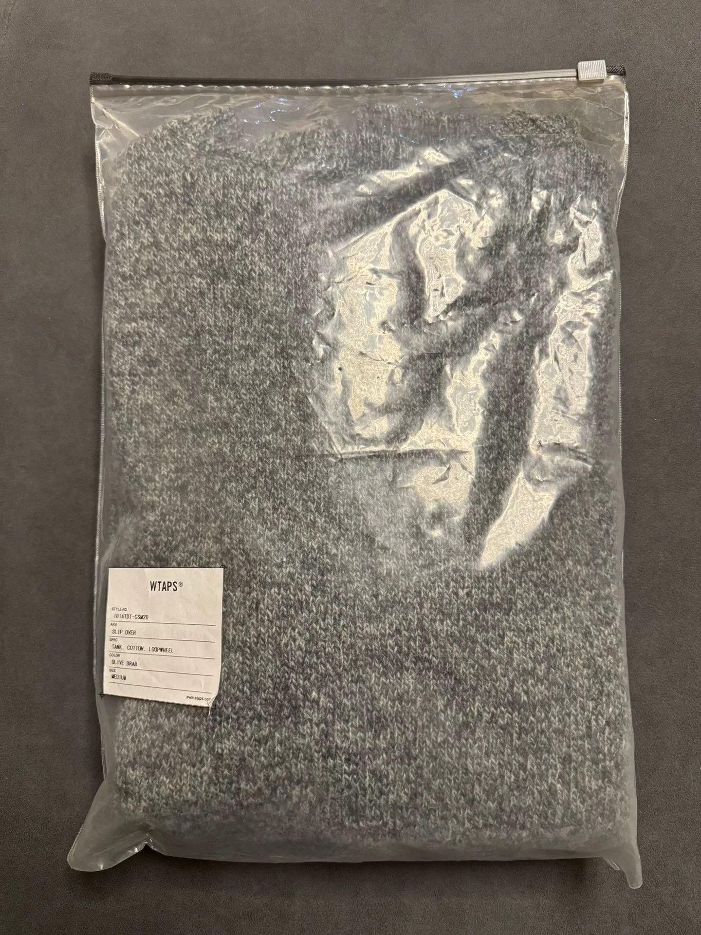 Wtaps WTAPS Gray Wool Sweater Size 2 Size US M / EU 48-50 / 2 - 6 Thumbnail