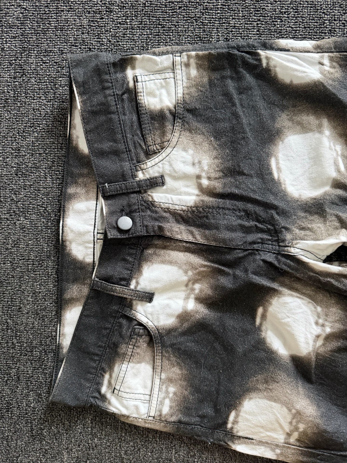 Ann Demeulemeester Ann Demeulemeester All-Over Print Skinny Pants Size 24" / US 00 / IT 34 - 2 Thumbnail