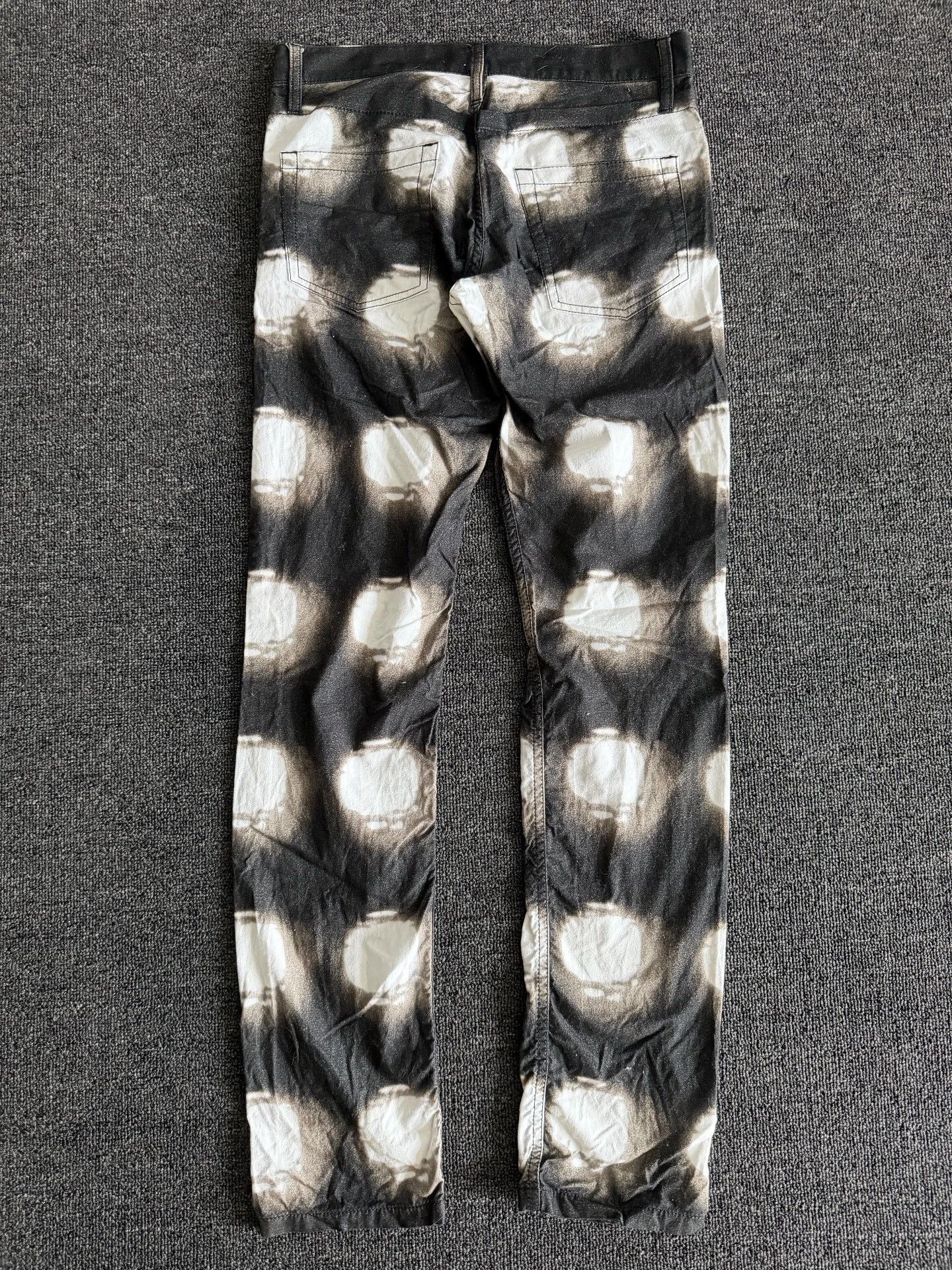 Ann Demeulemeester Ann Demeulemeester All-Over Print Skinny Pants Size 24" / US 00 / IT 34 - 3 Thumbnail