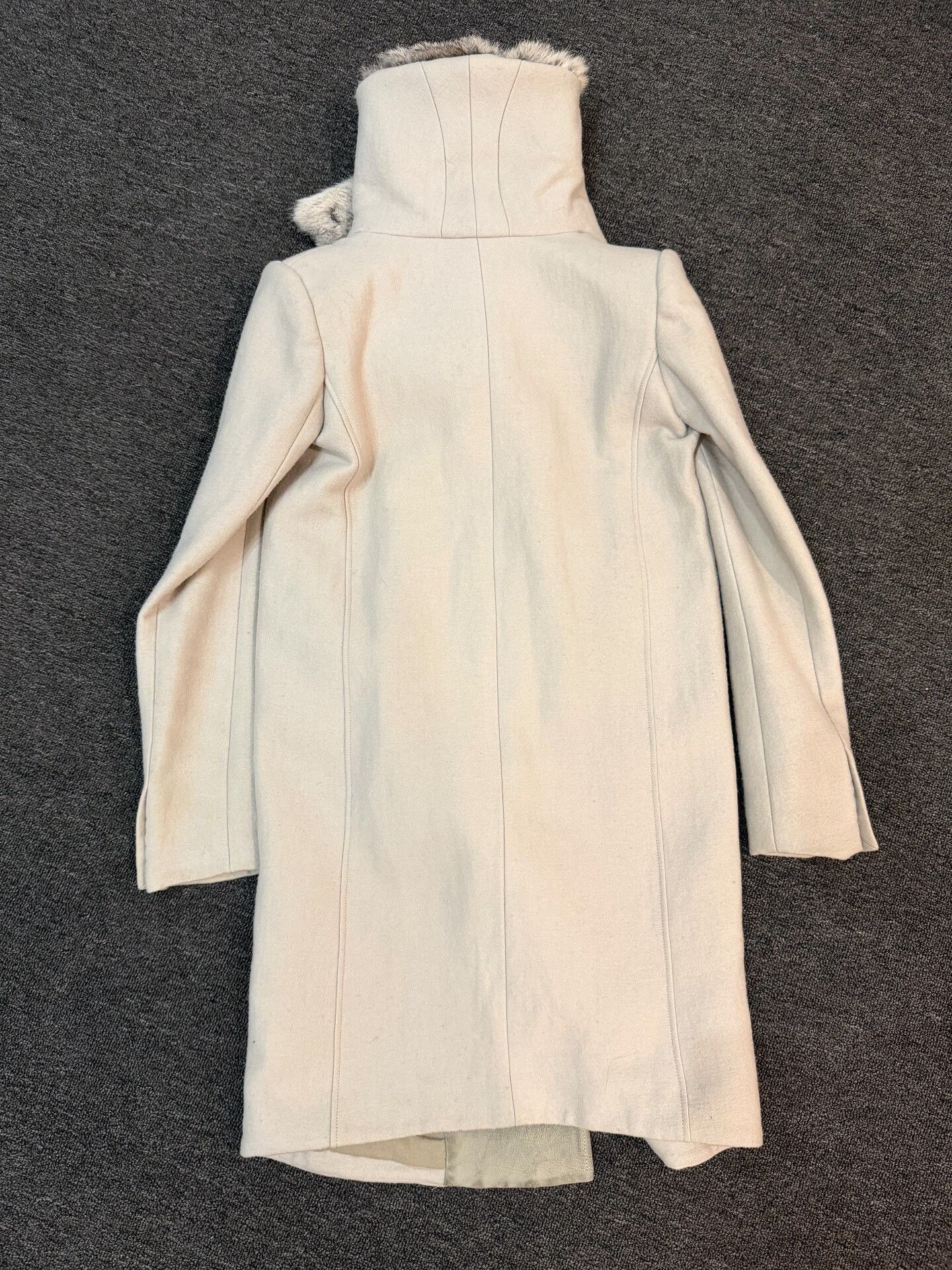 Helmut Lang Helmut Lang Rabbit Fur Coat 2010AW Size S / US 4 / IT 40 - 3 Thumbnail