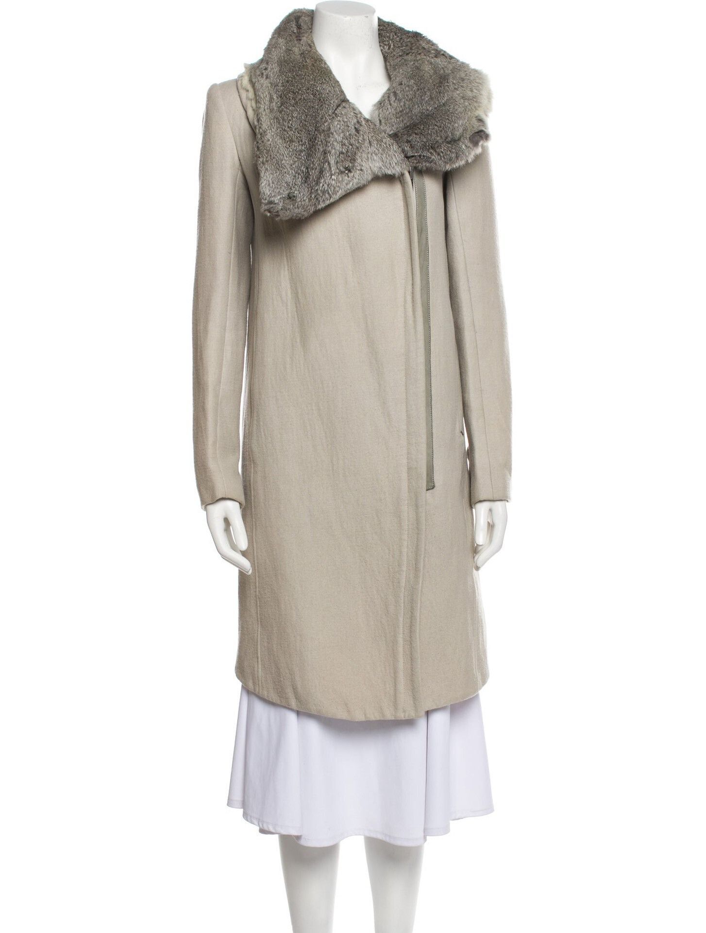 Helmut Lang Helmut Lang Rabbit Fur Coat 2010AW Size S / US 4 / IT 40 - 7 Thumbnail